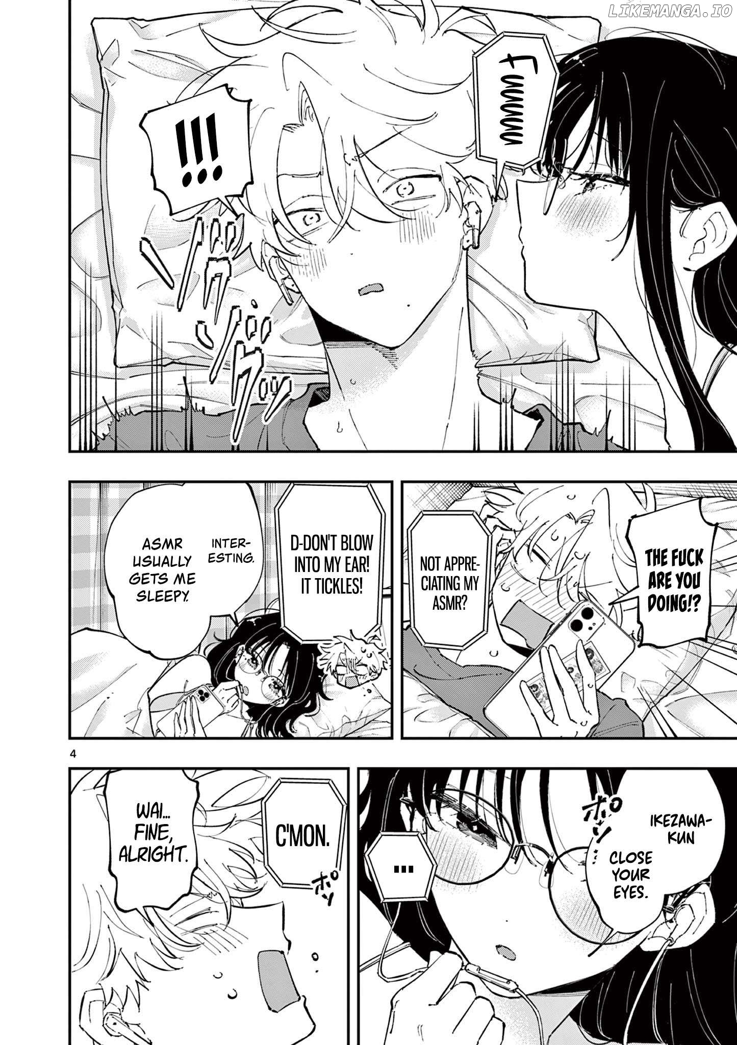 The Person Sitting Next to Me Looking at Me with Perverted Eyes Chapter 47 - page 4