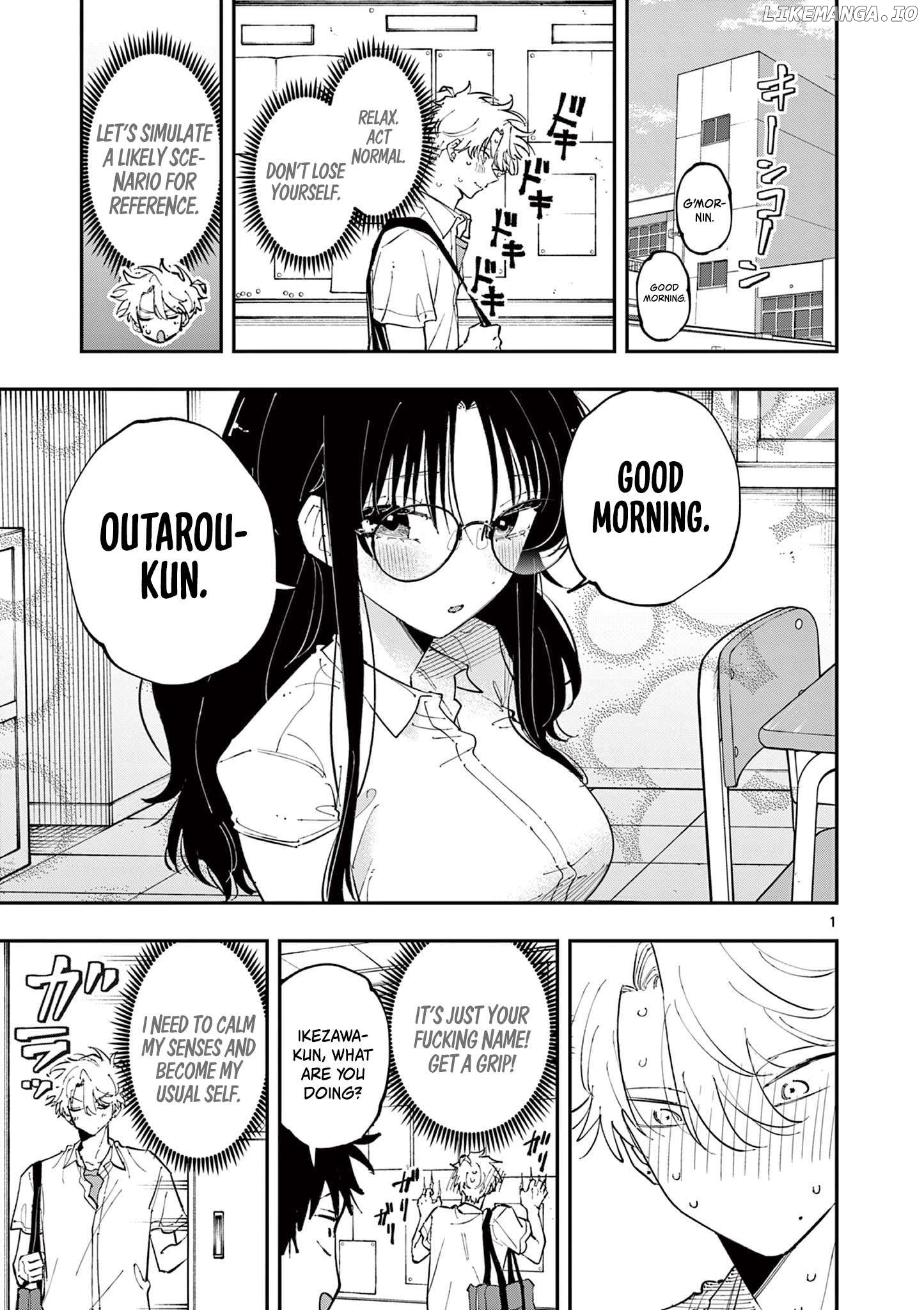 The Person Sitting Next to Me Looking at Me with Perverted Eyes Chapter 48 - page 1