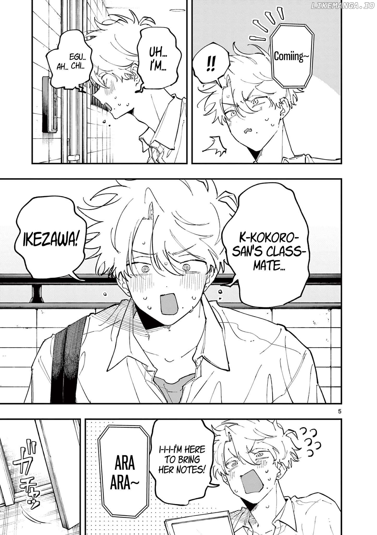 The Person Sitting Next to Me Looking at Me with Perverted Eyes Chapter 48 - page 5