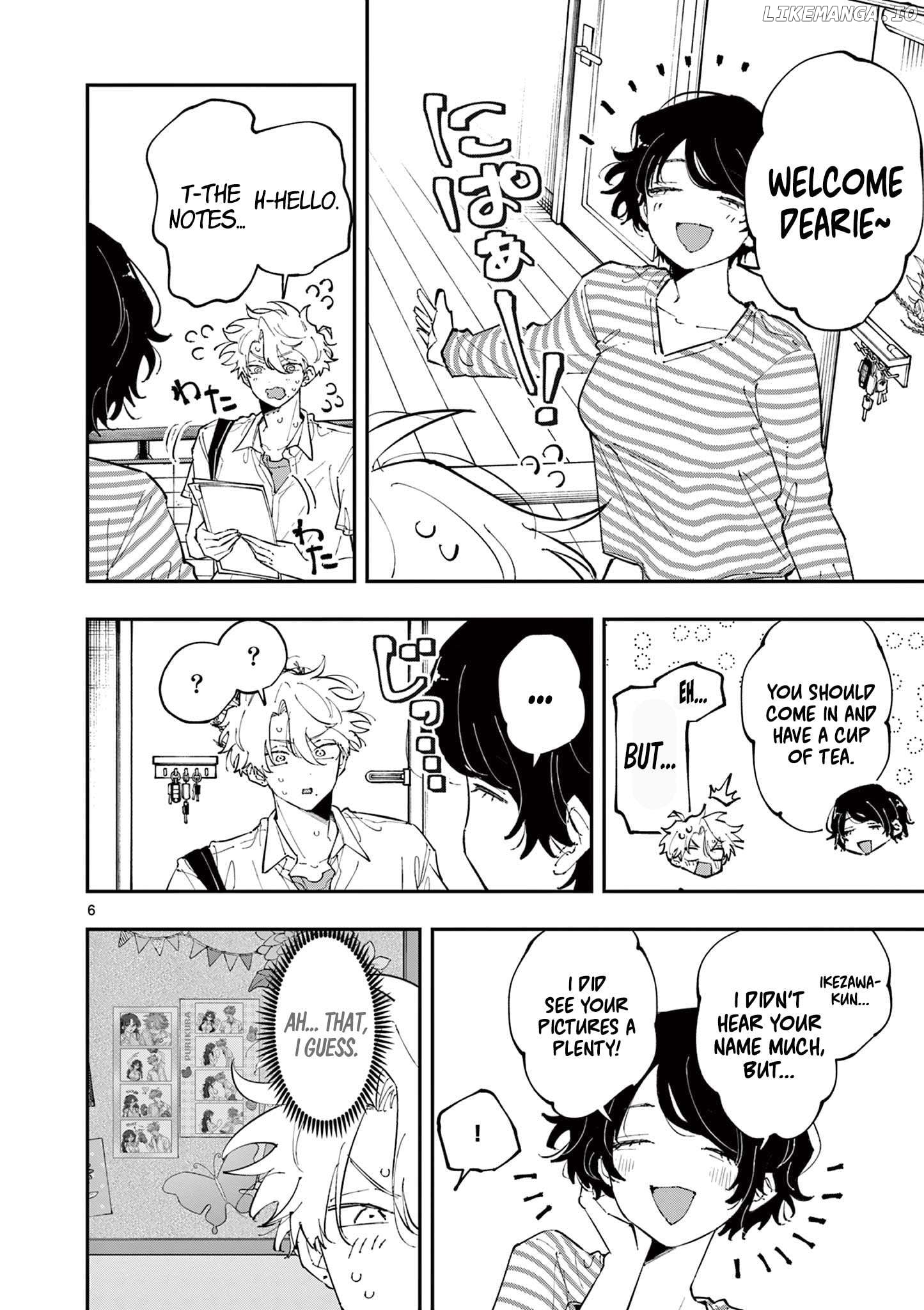 The Person Sitting Next to Me Looking at Me with Perverted Eyes Chapter 48 - page 6