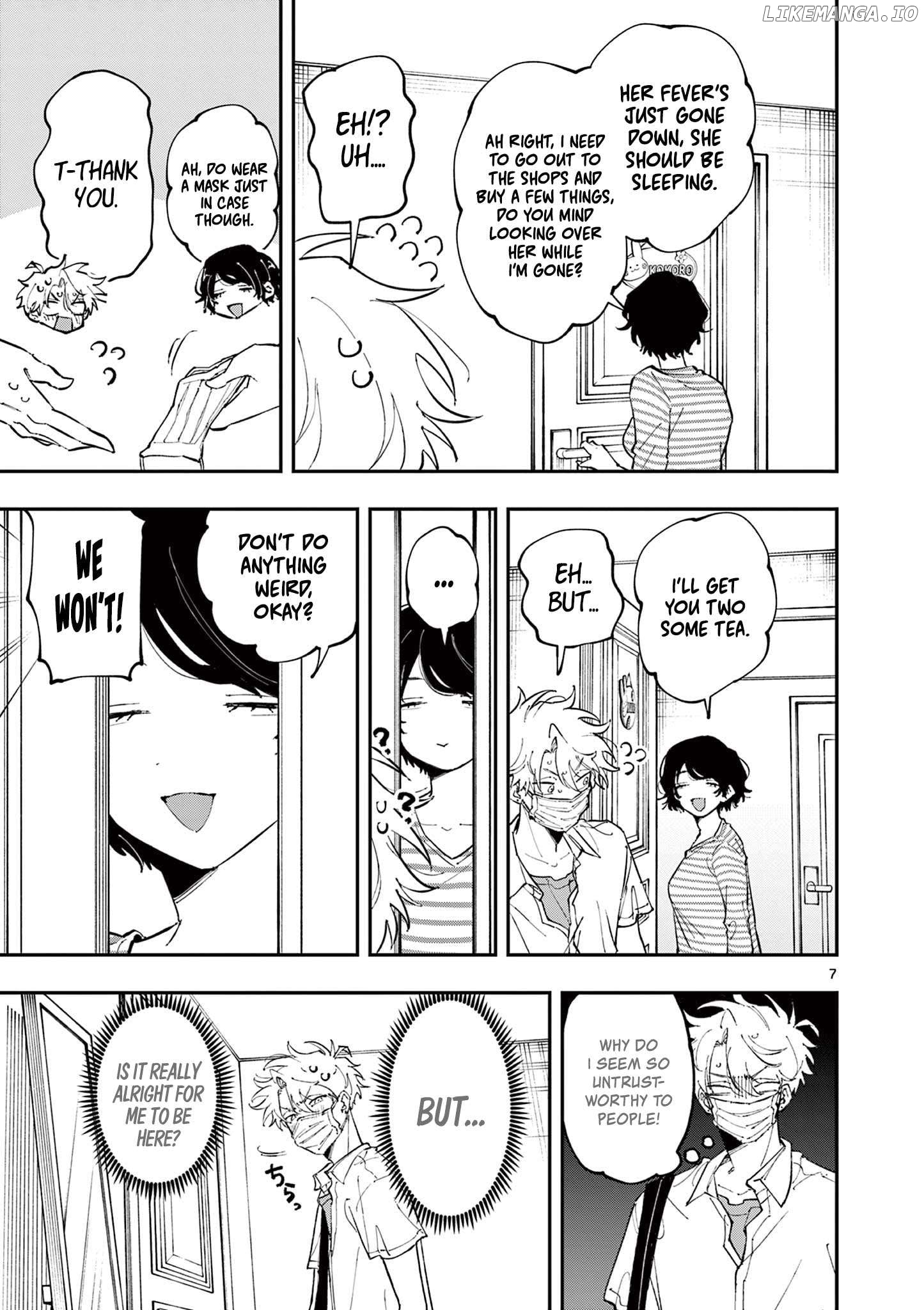 The Person Sitting Next to Me Looking at Me with Perverted Eyes Chapter 48 - page 7