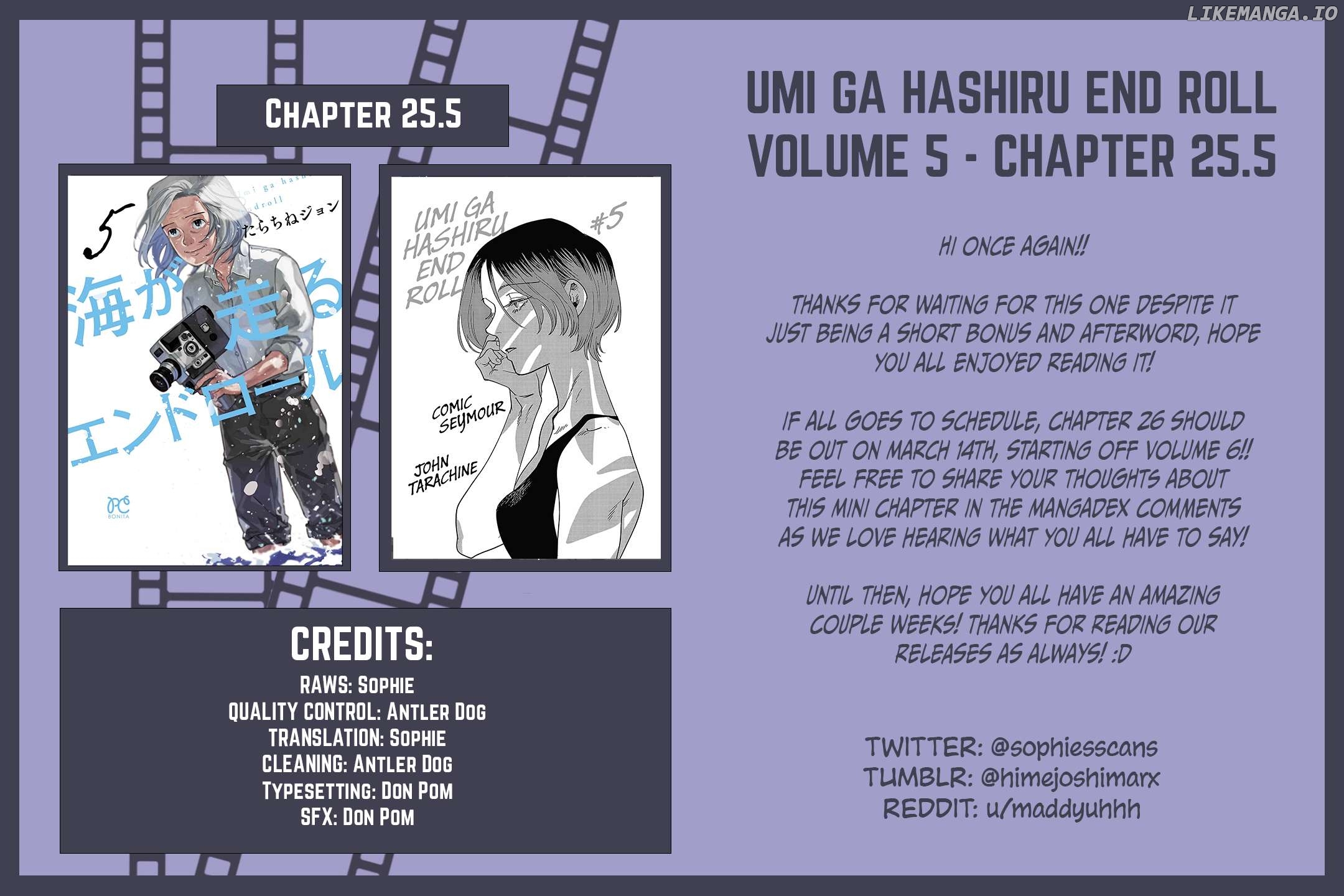 Umi Ga Hashiru End Roll Chapter 25.5 - page 9