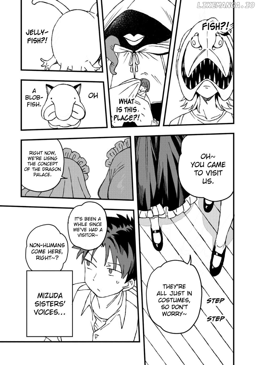 Mizudako-Chan Kara Wa Nigerarenai! Chapter 21 - page 13