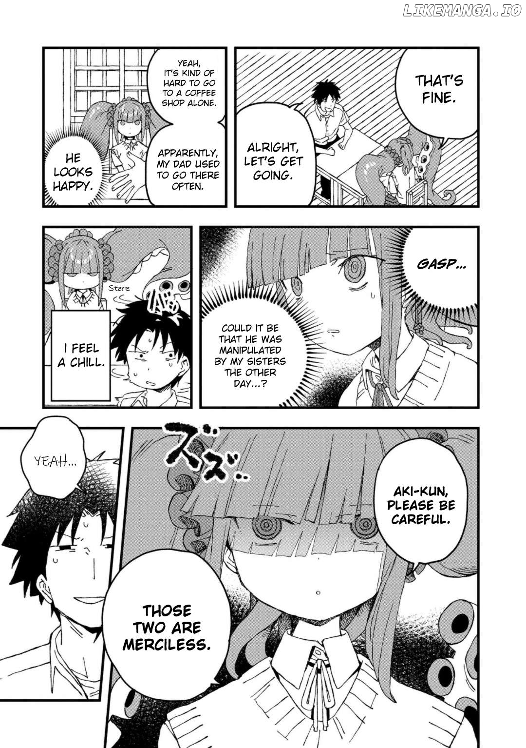 Mizudako-Chan Kara Wa Nigerarenai! Chapter 21 - page 3