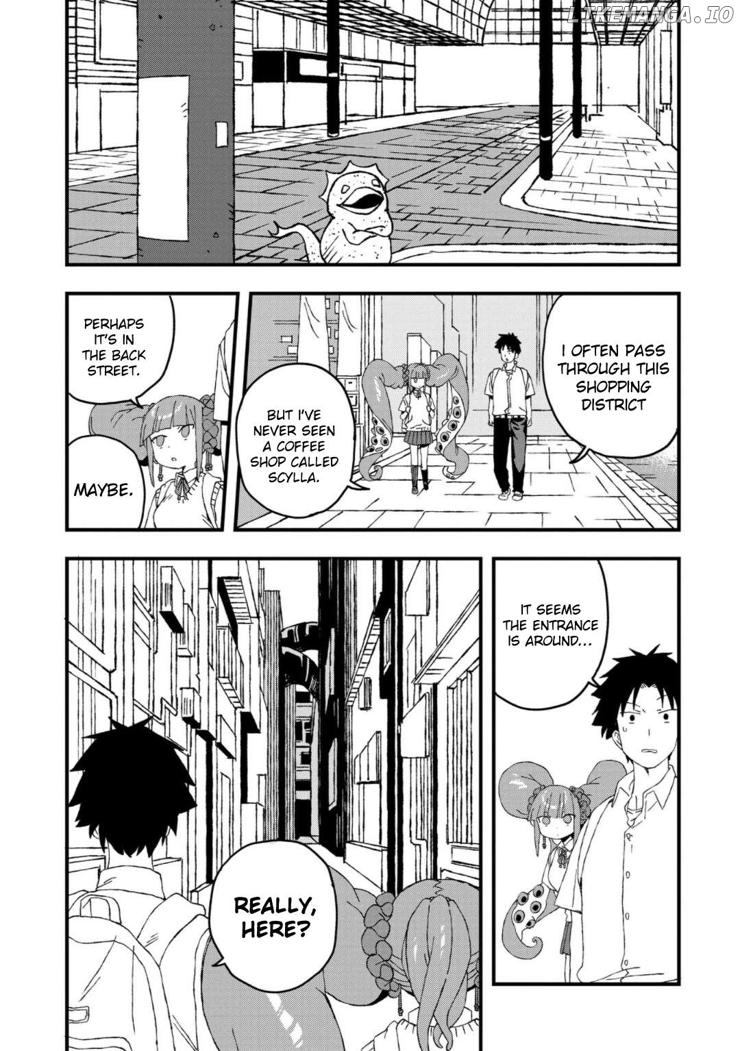 Mizudako-Chan Kara Wa Nigerarenai! Chapter 21 - page 4