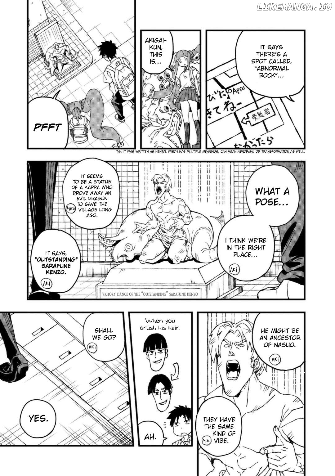 Mizudako-Chan Kara Wa Nigerarenai! Chapter 21 - page 5