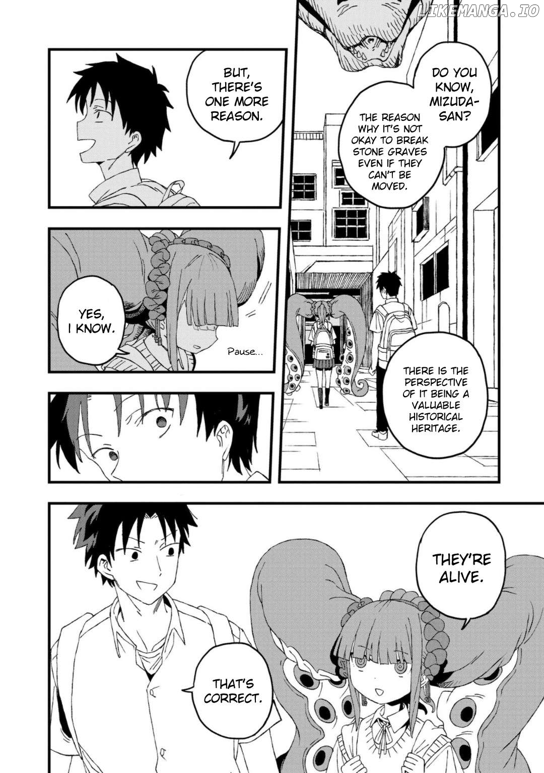 Mizudako-Chan Kara Wa Nigerarenai! Chapter 21 - page 8