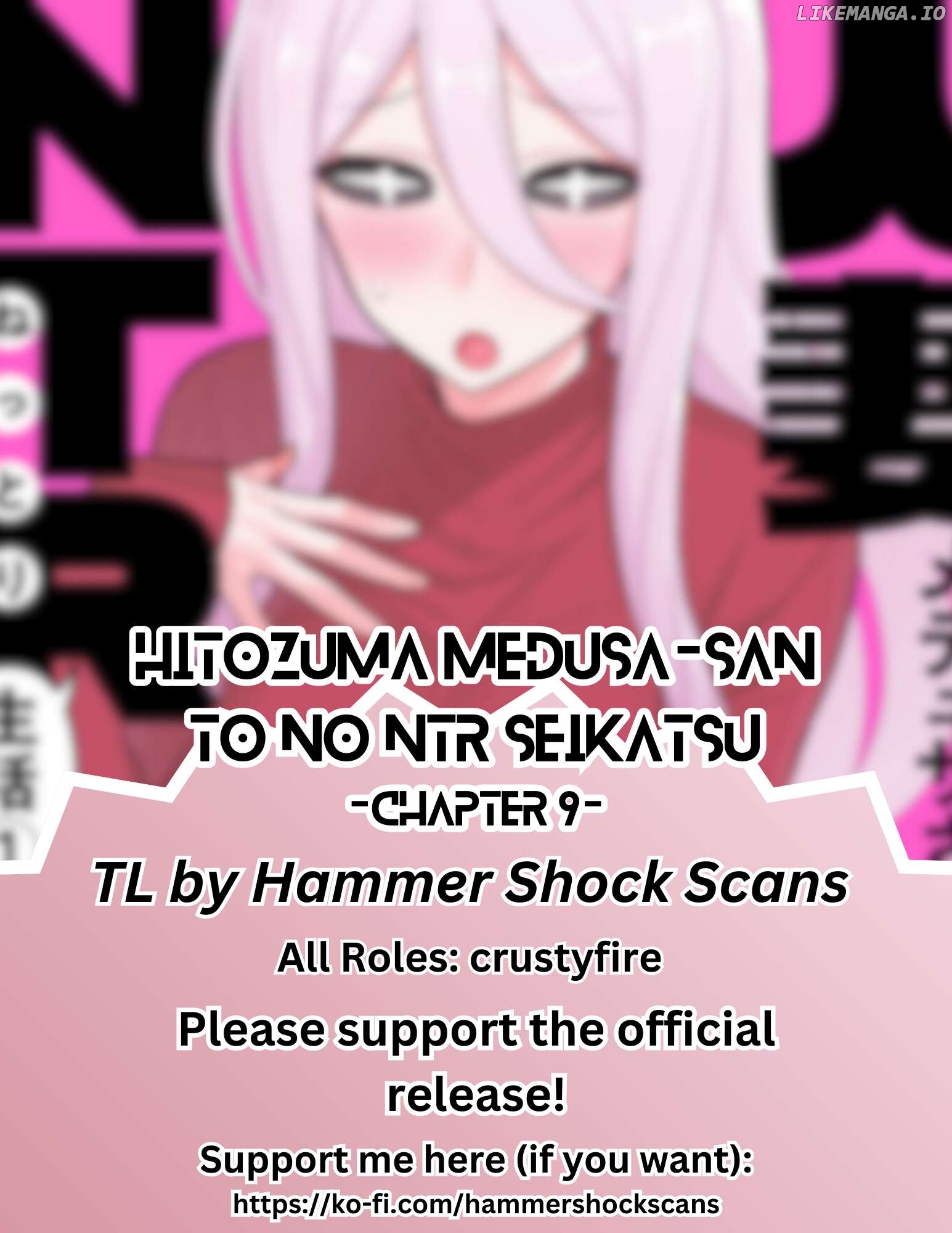Hitoduma Medusa-San To No Ntr Seikatsu Chapter 9 - page 1