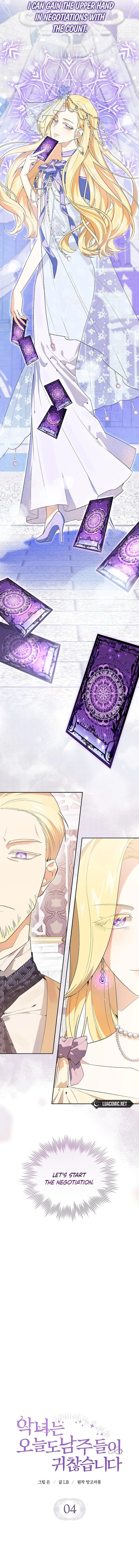 The Villainess is Bothered by the Male Leads Again Today Chapter 4 - page 5