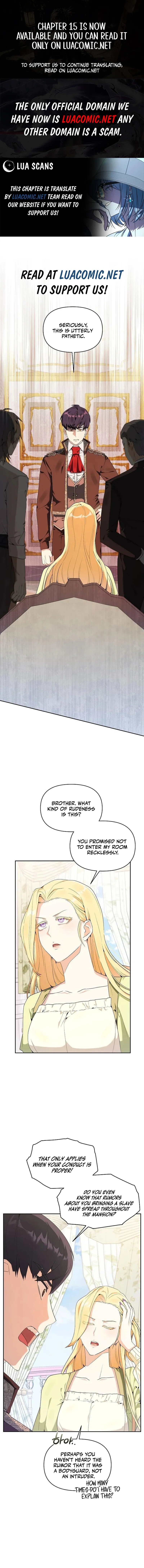 The Villainess is Bothered by the Male Leads Again Today Chapter 7 - page 1