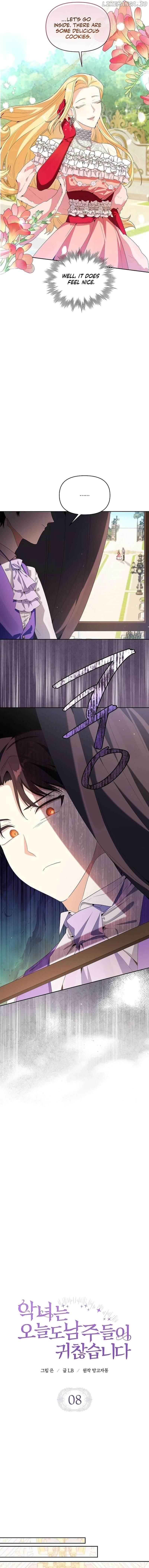The Villainess is Bothered by the Male Leads Again Today Chapter 8 - page 6