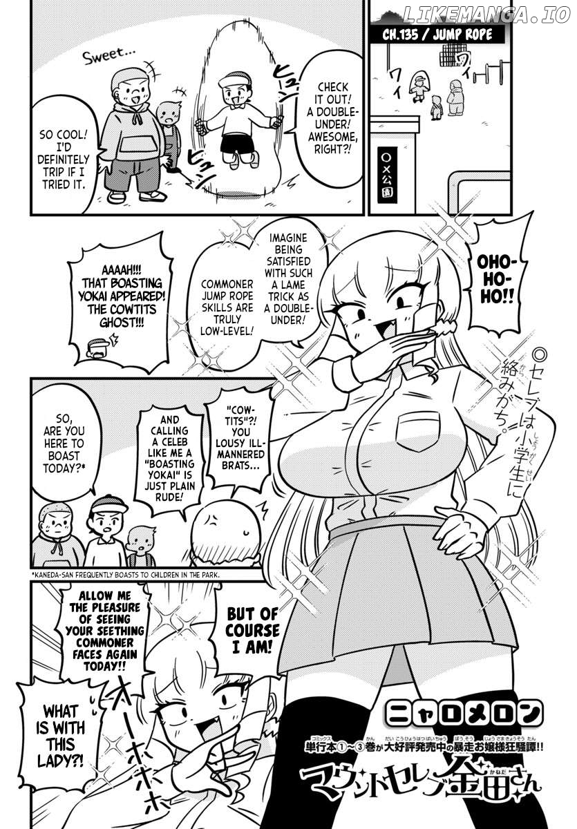 Mount Celeb Kaneda-San Chapter 135 - page 1