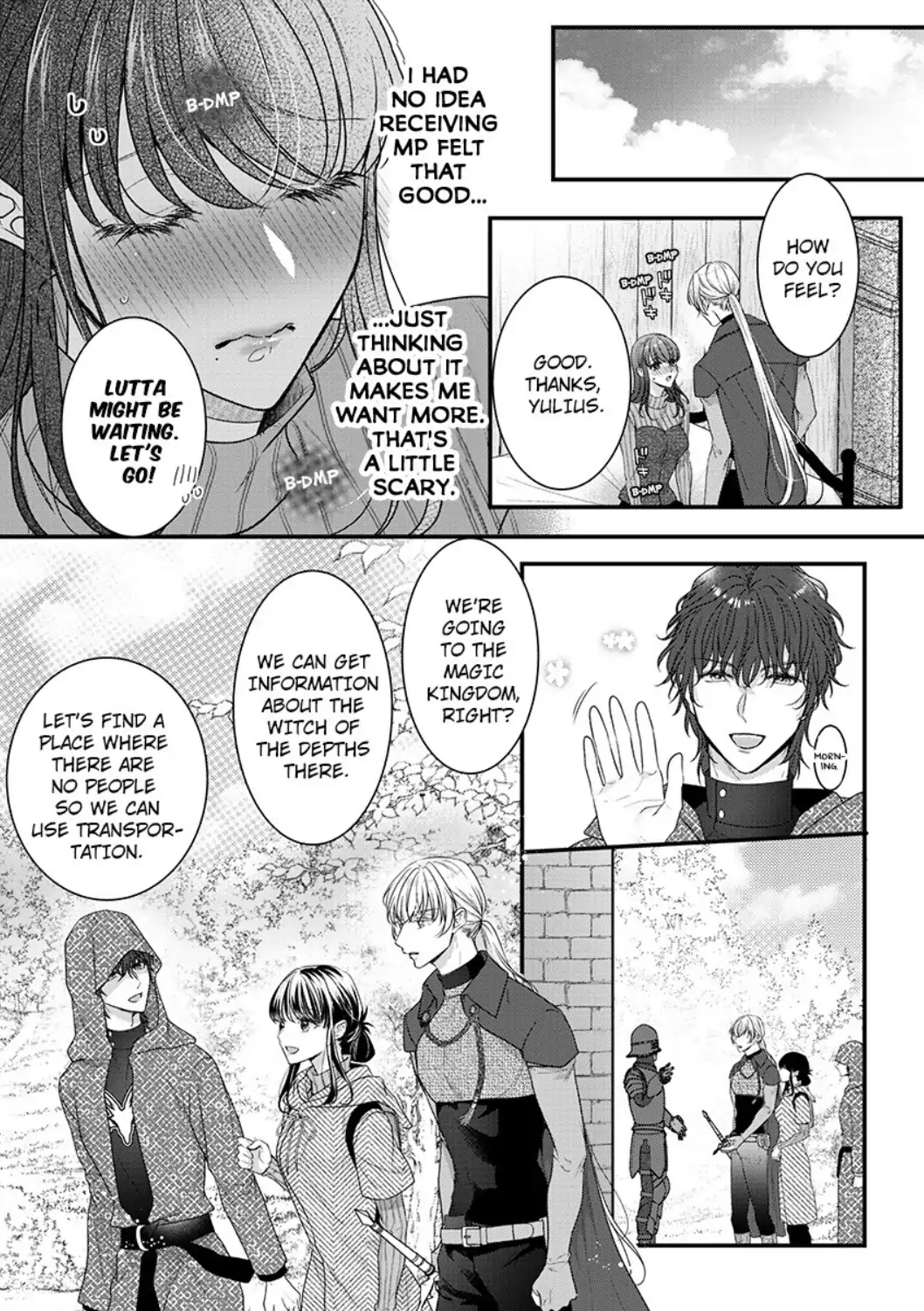Inochi ni Kaete mo Mamoru to Chikatta - Cool na Goei Kishi wa Shoukansareta Seijo wo Atsuku Dekiai suru Chapter 6 - page 38