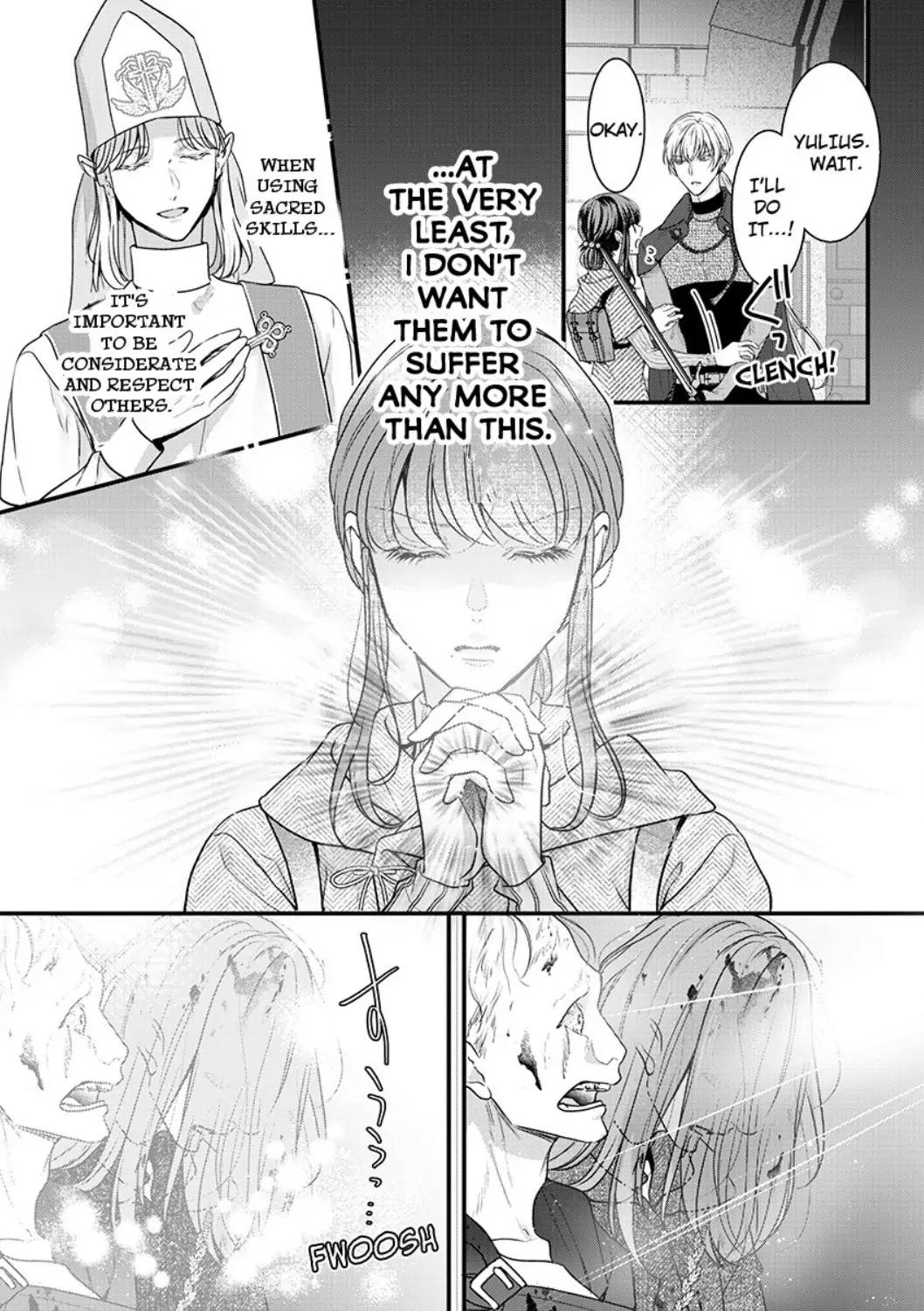 Inochi ni Kaete mo Mamoru to Chikatta - Cool na Goei Kishi wa Shoukansareta Seijo wo Atsuku Dekiai suru Chapter 6 - page 7