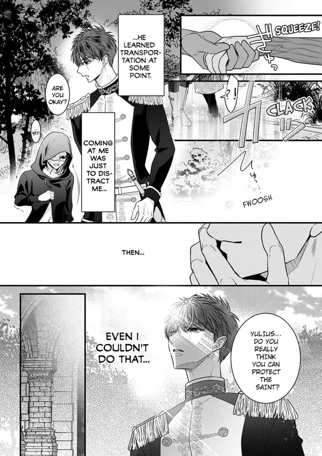 Inochi ni Kaete mo Mamoru to Chikatta - Cool na Goei Kishi wa Shoukansareta Seijo wo Atsuku Dekiai suru Chapter 7 - page 16