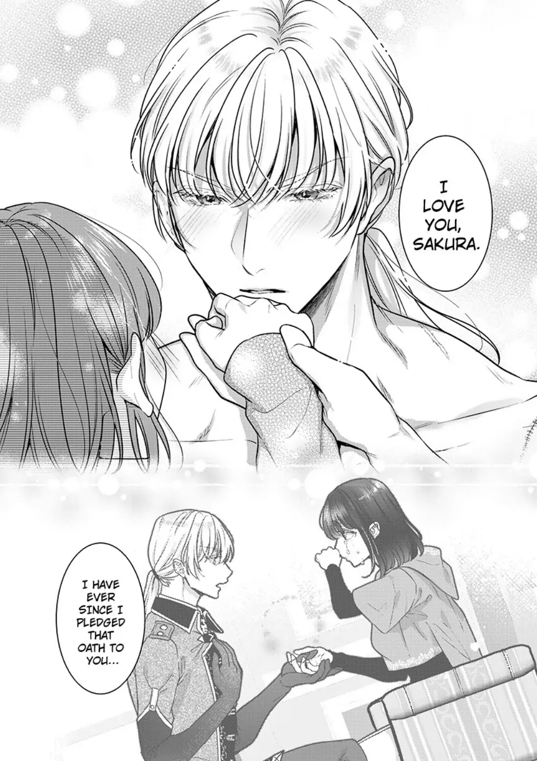 Inochi ni Kaete mo Mamoru to Chikatta - Cool na Goei Kishi wa Shoukansareta Seijo wo Atsuku Dekiai suru Chapter 8 - page 10