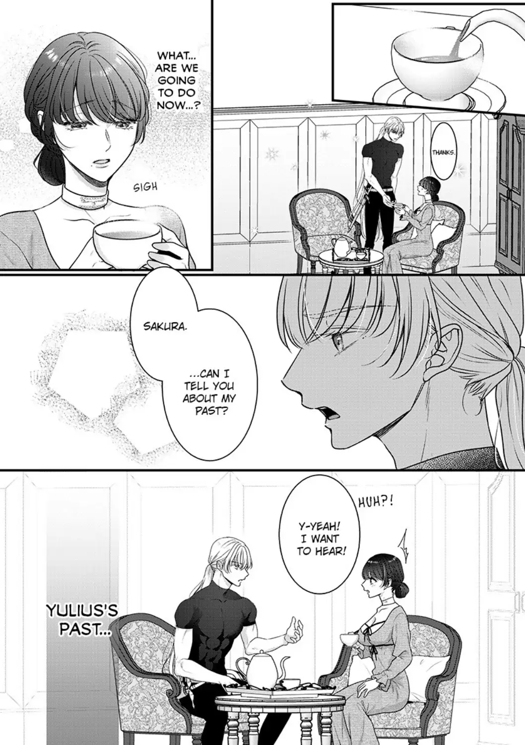 Inochi ni Kaete mo Mamoru to Chikatta - Cool na Goei Kishi wa Shoukansareta Seijo wo Atsuku Dekiai suru Chapter 8 - page 19