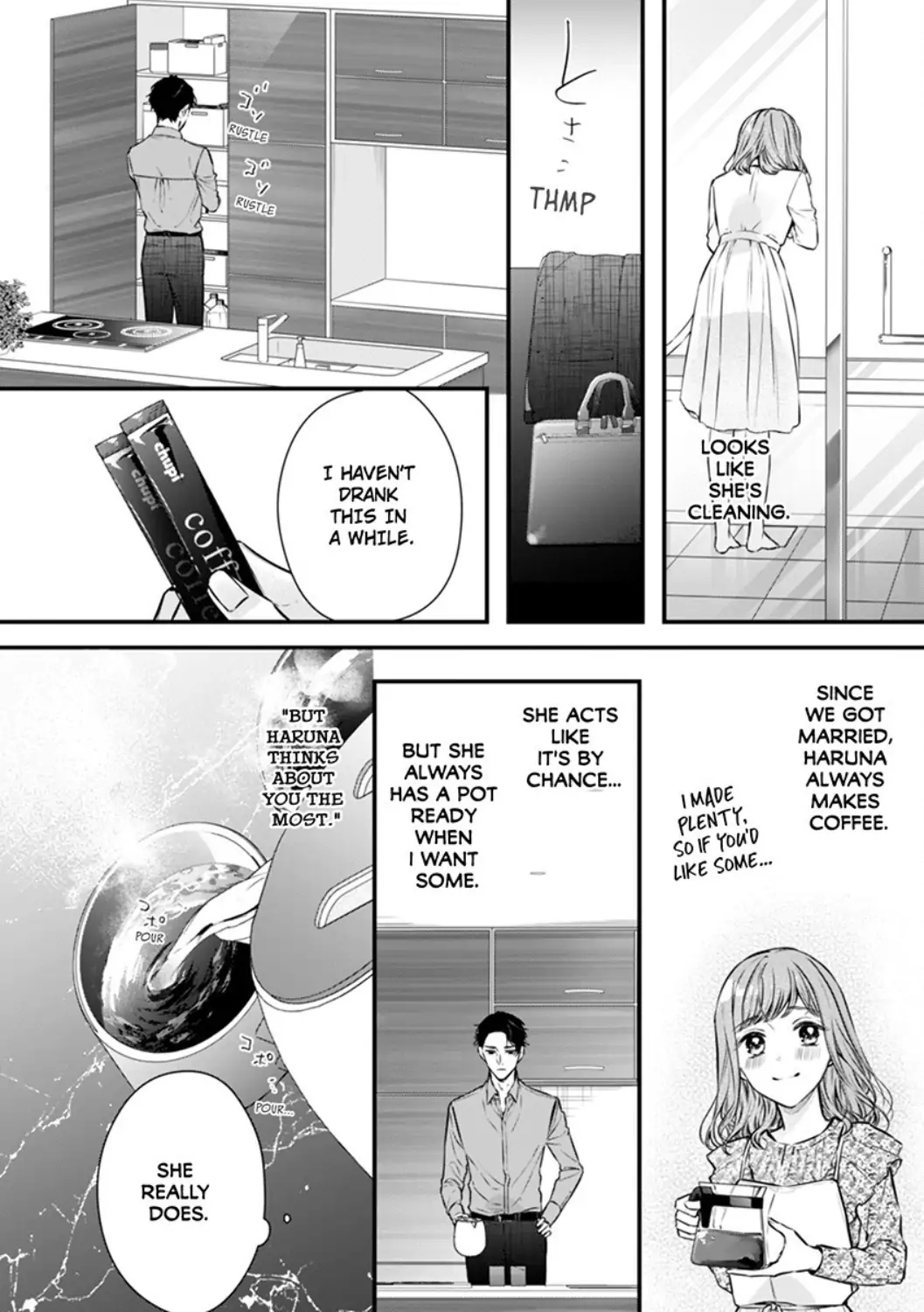 Itsuwari no Ai ~ Keiyaku Kon no Danna-sama wa Amasugiru Chapter 9 - page 8