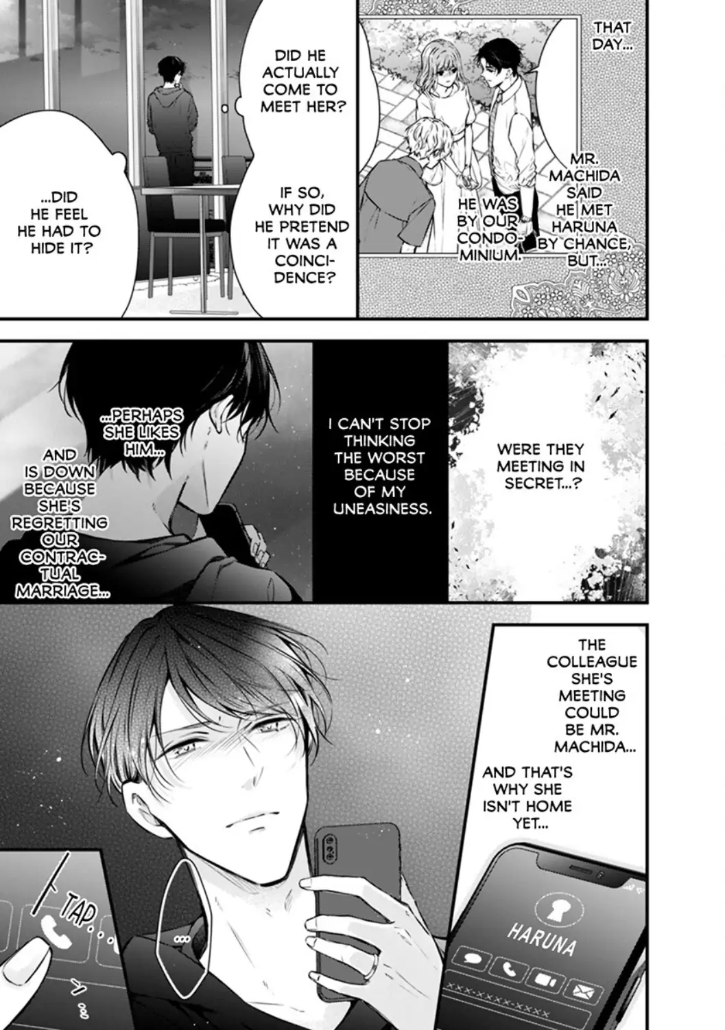 Itsuwari no Ai ~ Keiyaku Kon no Danna-sama wa Amasugiru Chapter 11 - page 7