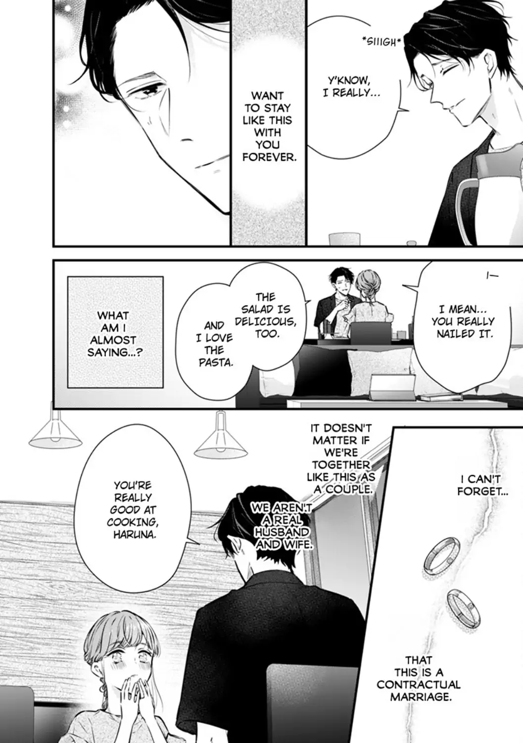 Itsuwari no Ai ~ Keiyaku Kon no Danna-sama wa Amasugiru Chapter 12 - page 24