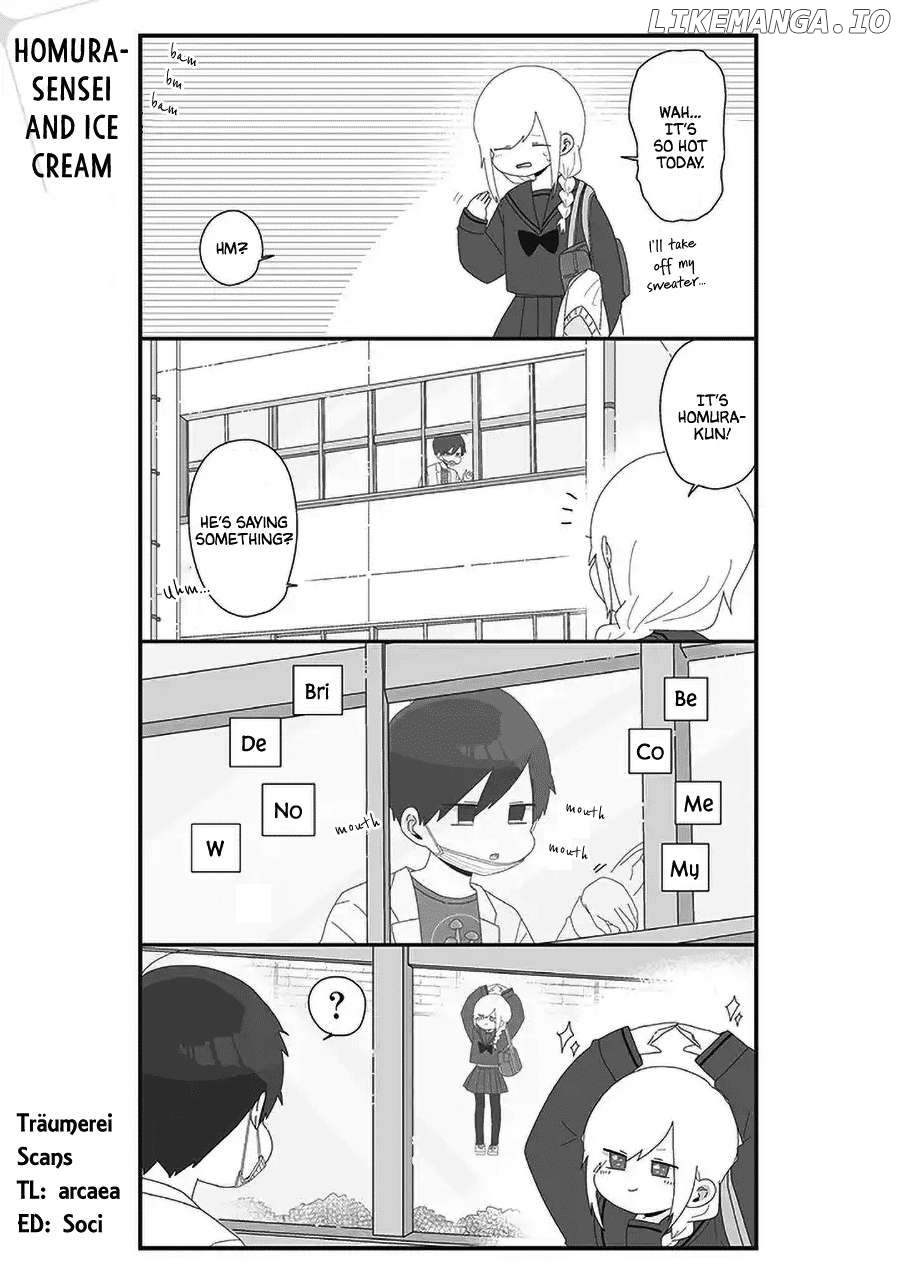 Homura Sensei Is Probably Unpopular Chapter 59 - page 1