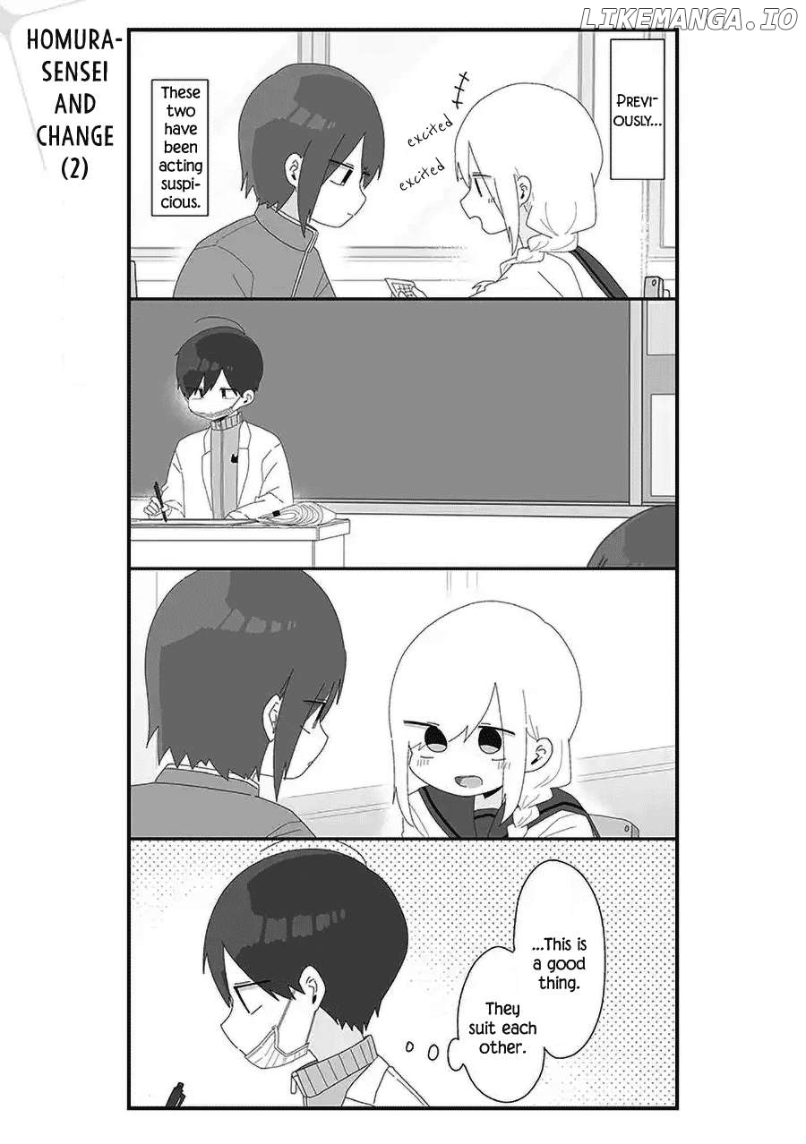Homura Sensei Is Probably Unpopular Chapter 61 - page 1