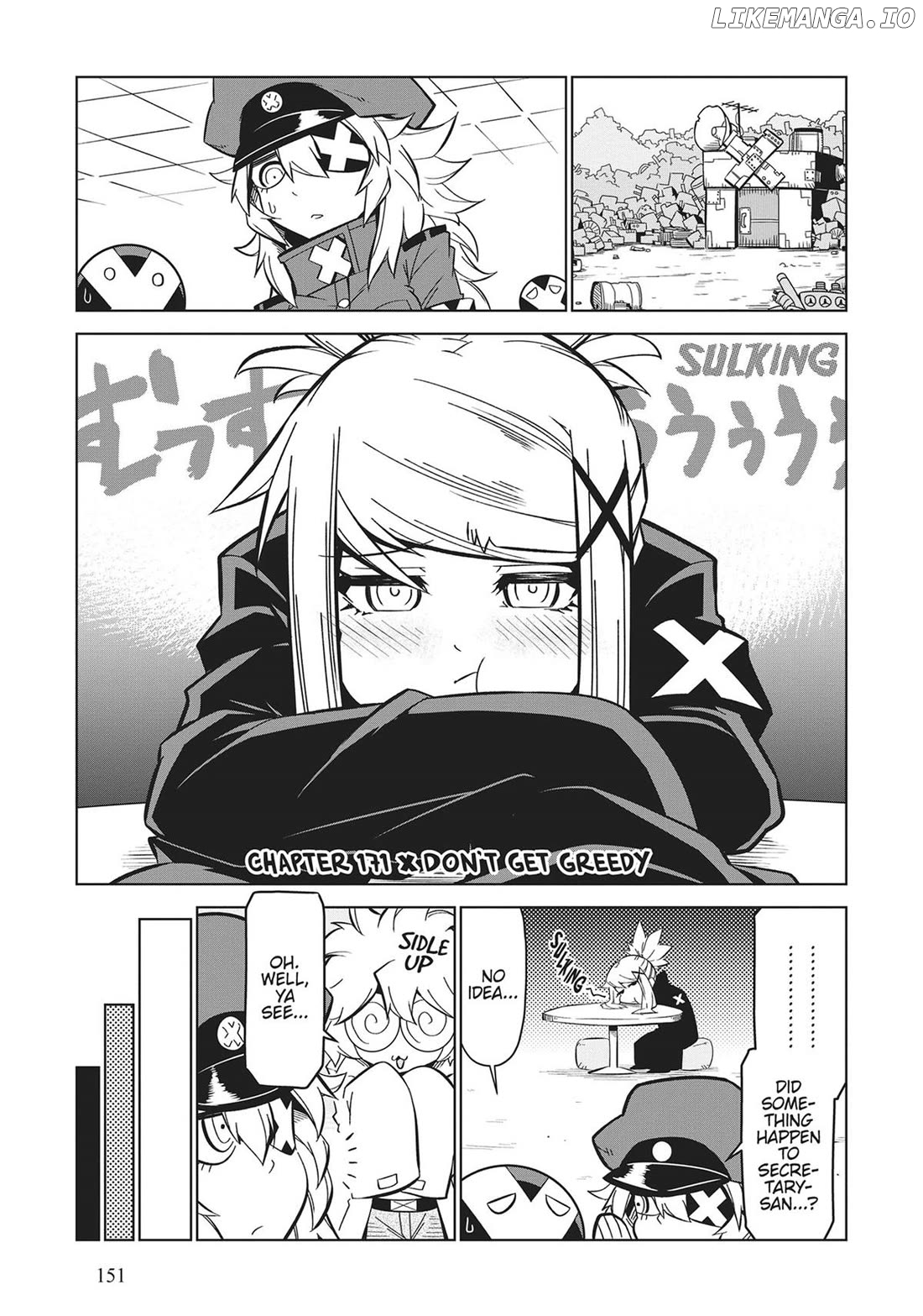 Zannen Jokanbu Black General-san Chapter 171 - page 1