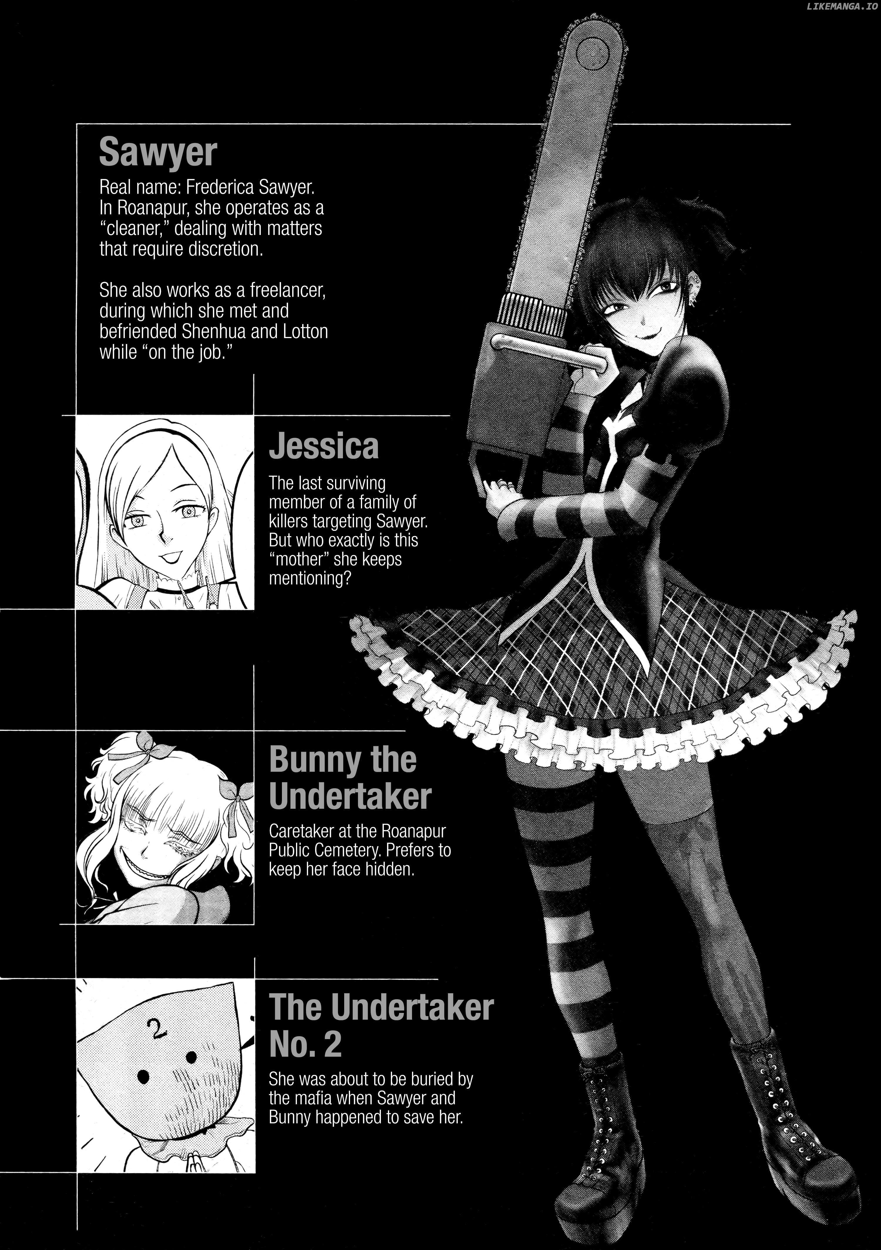 Black Lagoon: Sawyer the Cleaner - Dismemberment! Gore Gore Girl Chapter 22 - page 4
