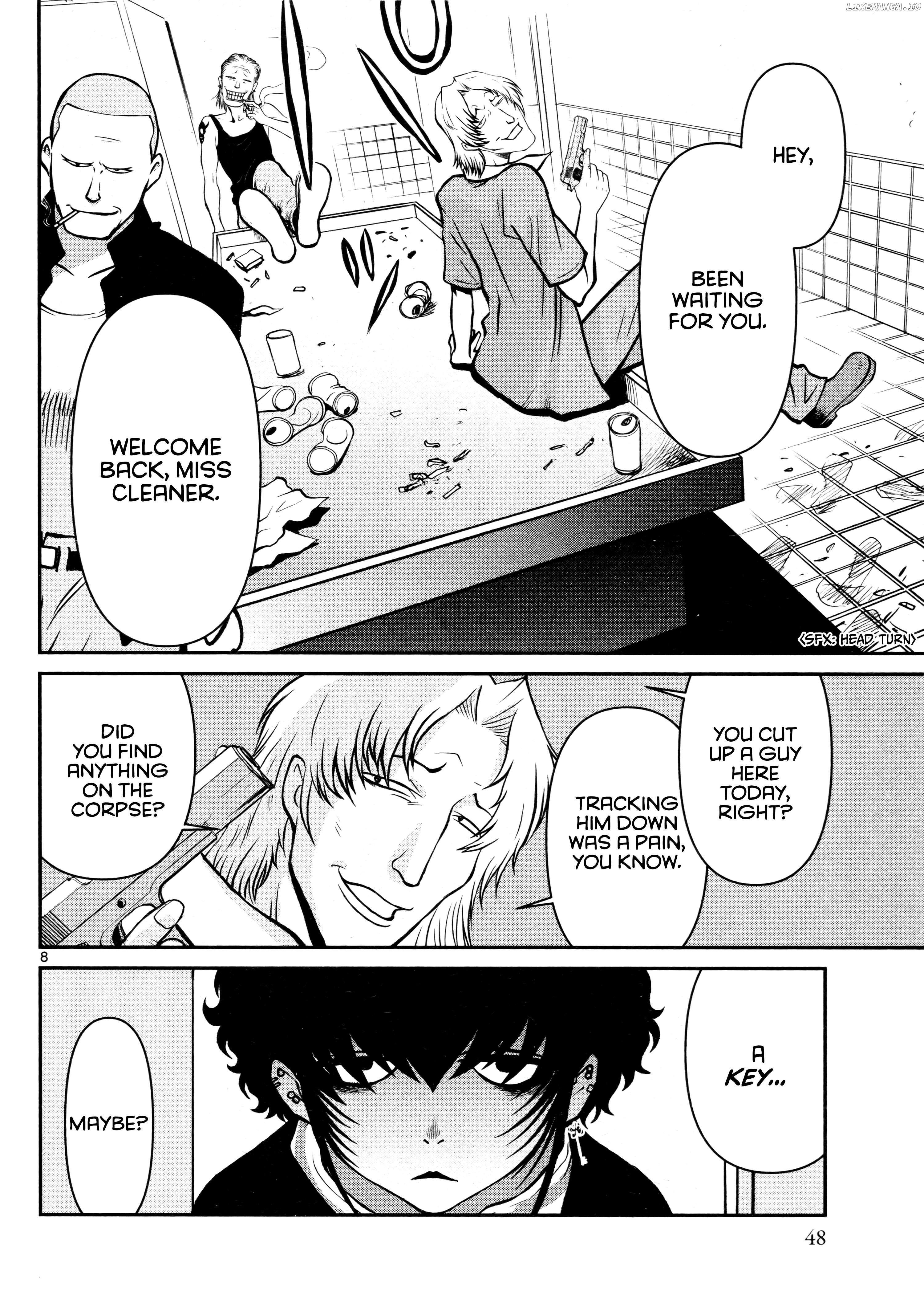 Black Lagoon: Sawyer the Cleaner - Dismemberment! Gore Gore Girl Chapter 24 - page 8