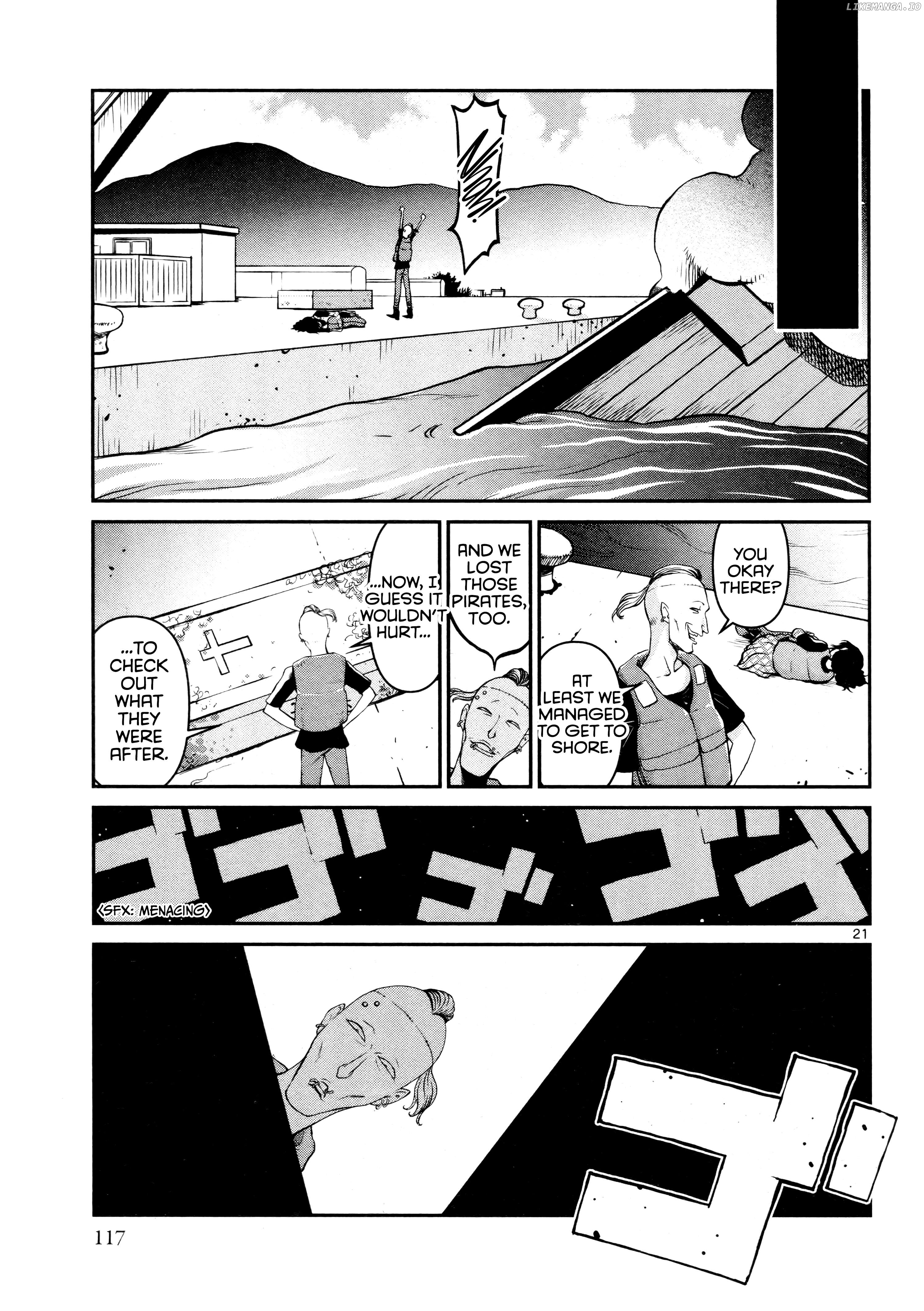 Black Lagoon: Sawyer the Cleaner - Dismemberment! Gore Gore Girl Chapter 27 - page 21