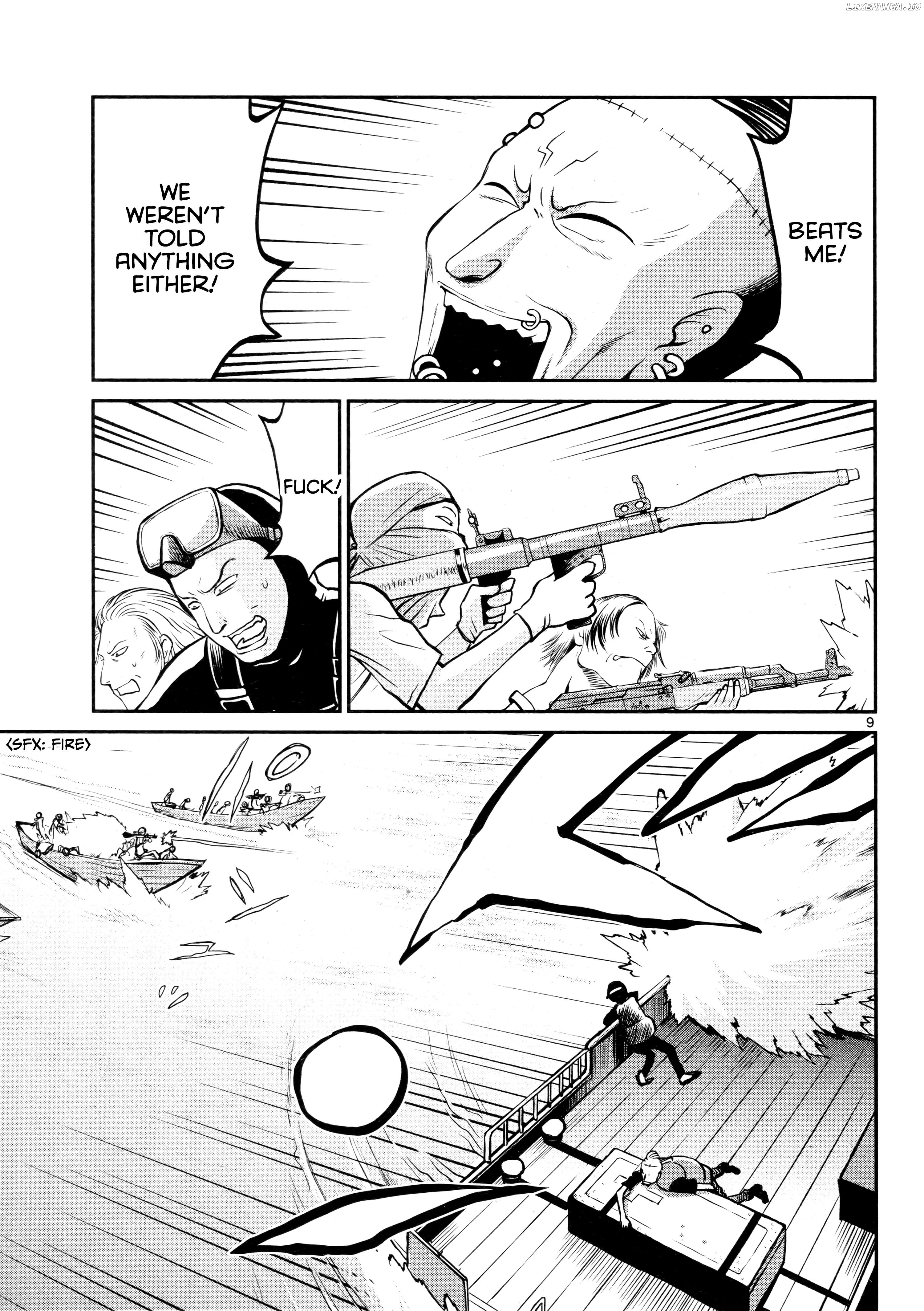 Black Lagoon: Sawyer the Cleaner - Dismemberment! Gore Gore Girl Chapter 27 - page 9