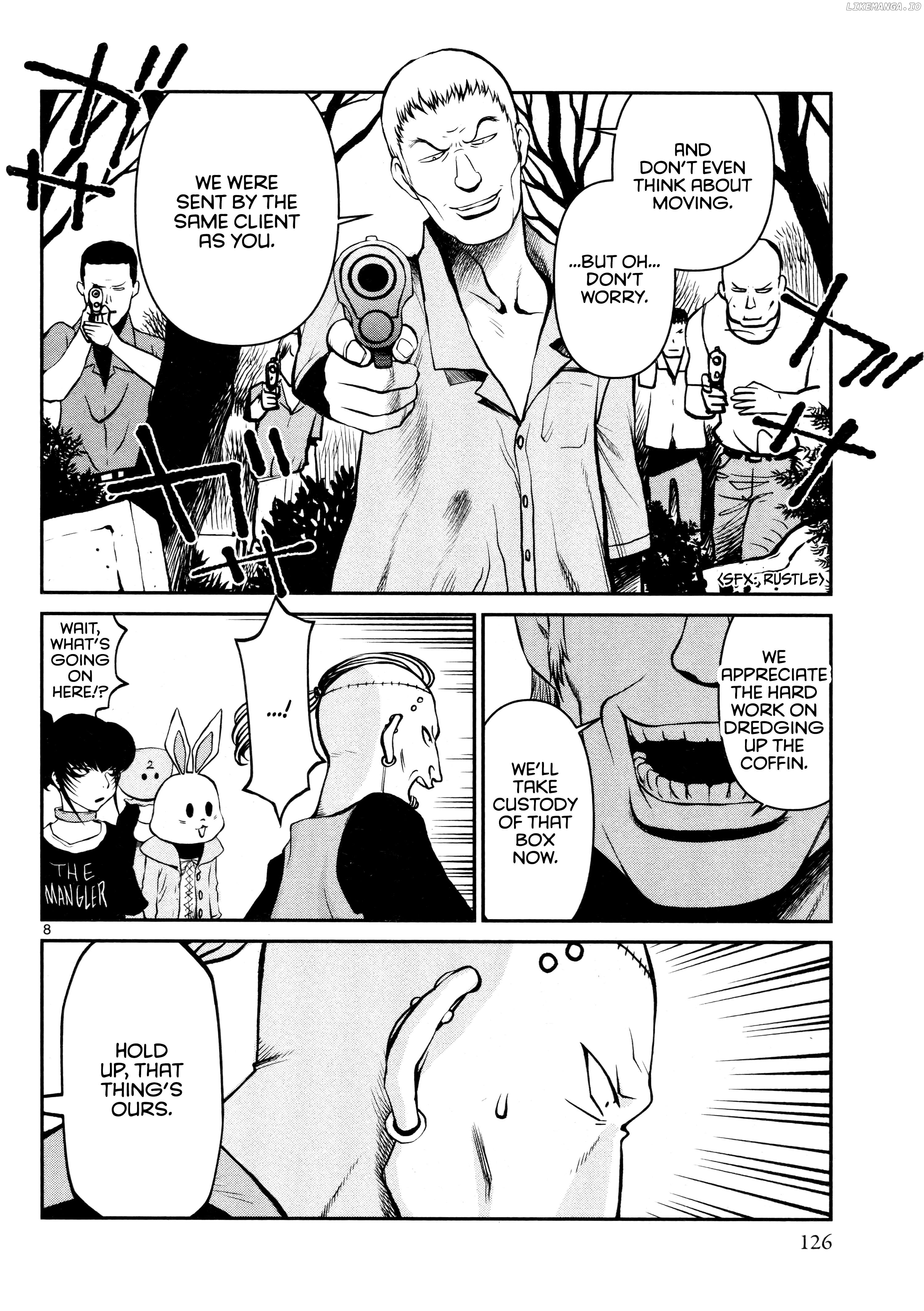 Black Lagoon: Sawyer the Cleaner - Dismemberment! Gore Gore Girl Chapter 28 - page 8