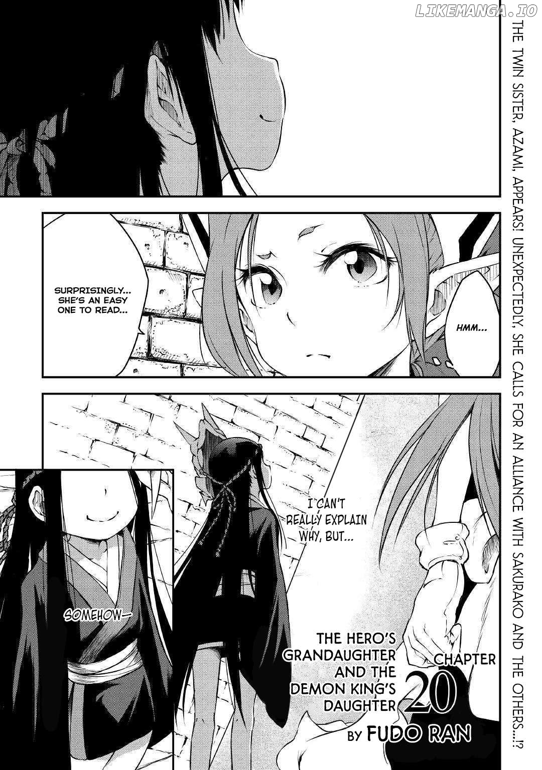 Yuusha No Mago To Maou No Musume Chapter 20 - page 2