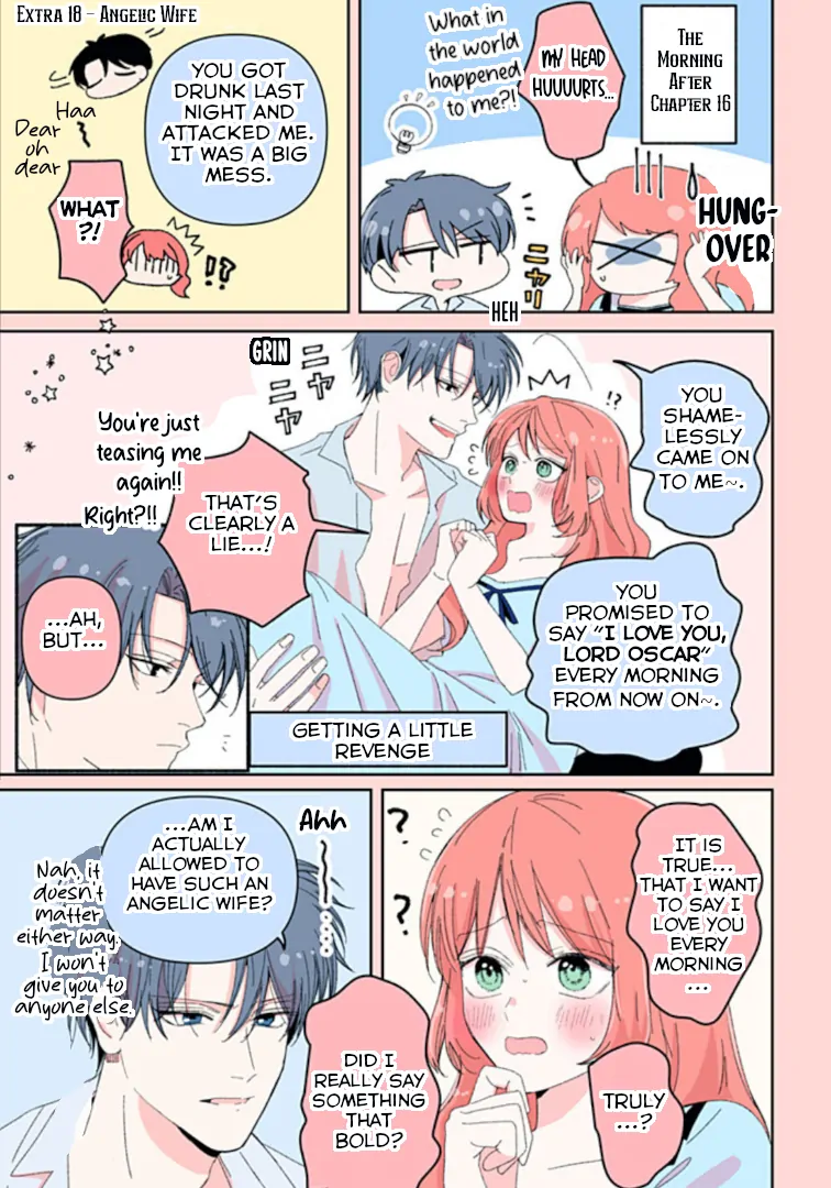 Moto Konyakusha kara Nigeru tame Kyūketsu Hakushaku ni Koibito no Furi wo Onegai Shitara, Naze ka Dekiai Mōdo ni Narimashita Chapter 16.6 - page 1