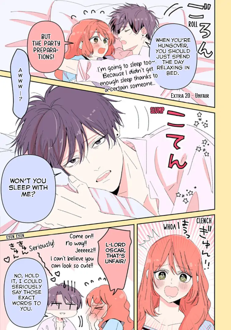 Moto Konyakusha kara Nigeru tame Kyūketsu Hakushaku ni Koibito no Furi wo Onegai Shitara, Naze ka Dekiai Mōdo ni Narimashita Chapter 16.8 - page 1
