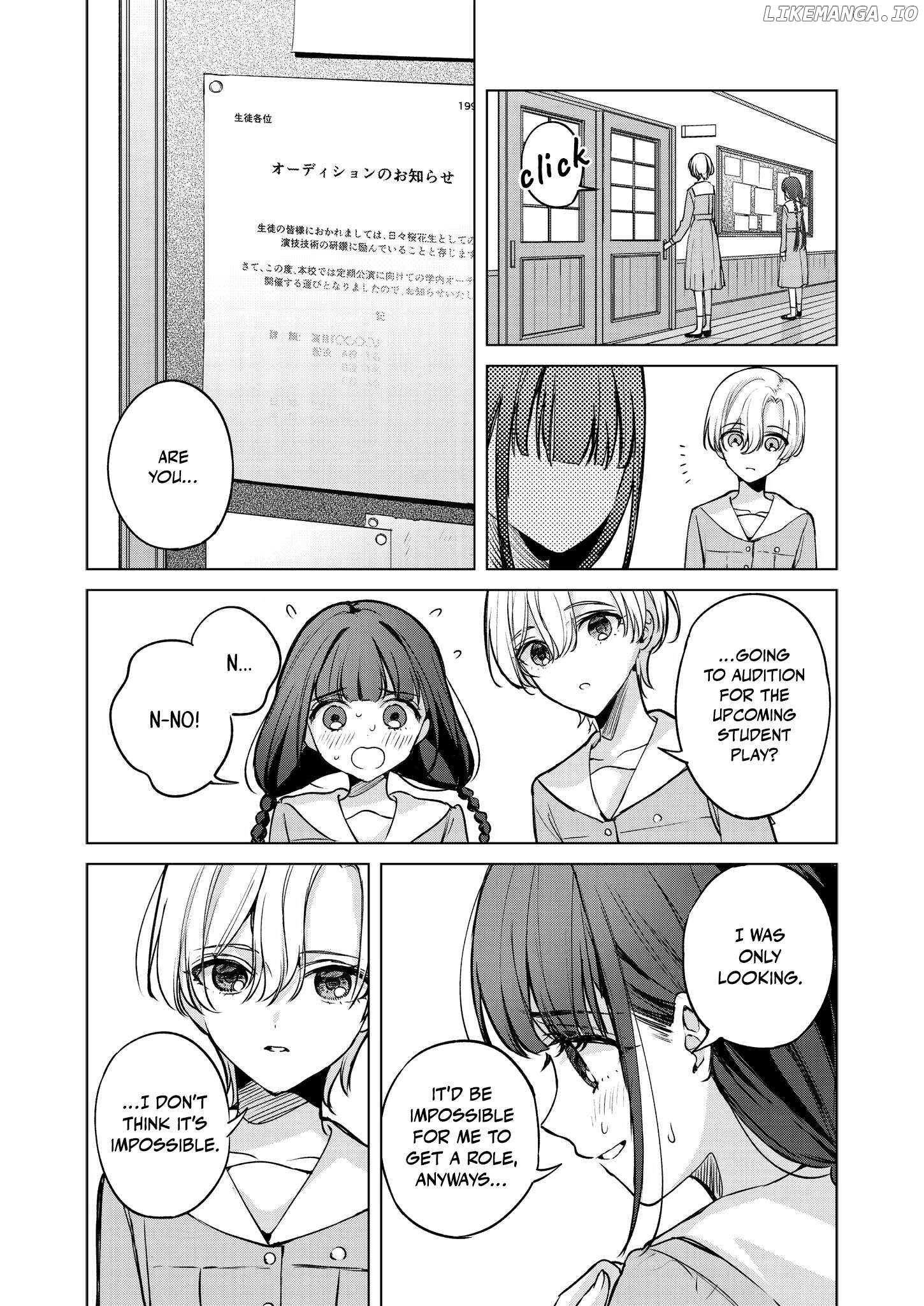 Jyoshikou no Ouji-sama ga Watashi shika Ganchyuu ni nai rashii Yuri Anthology Comic Chapter 3 - page 7