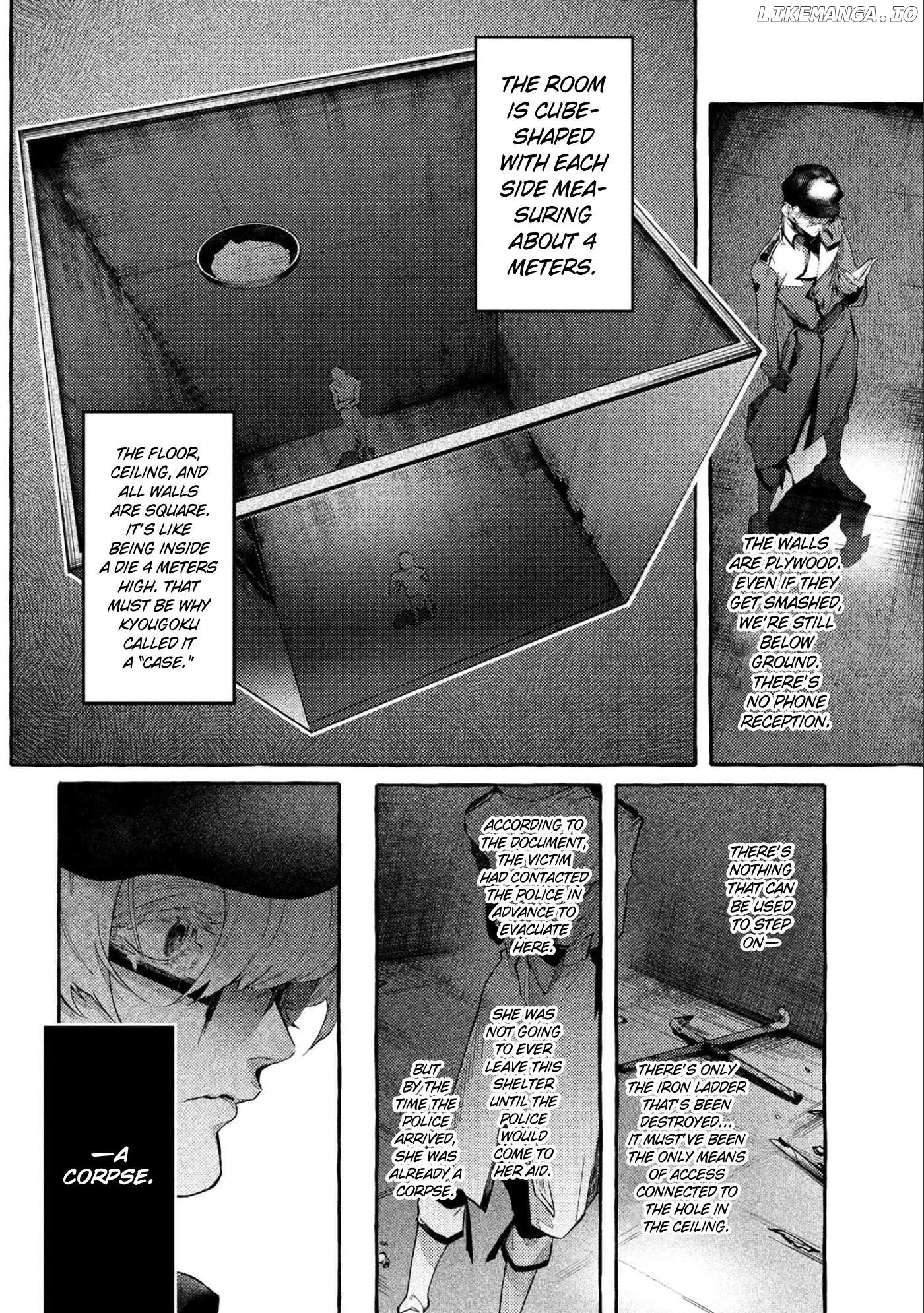 Bungou Stray Dogs Gaiden: Ayatsuji Yukito VS. Kyougoku Natsuhiko Chapter 13 - page 10