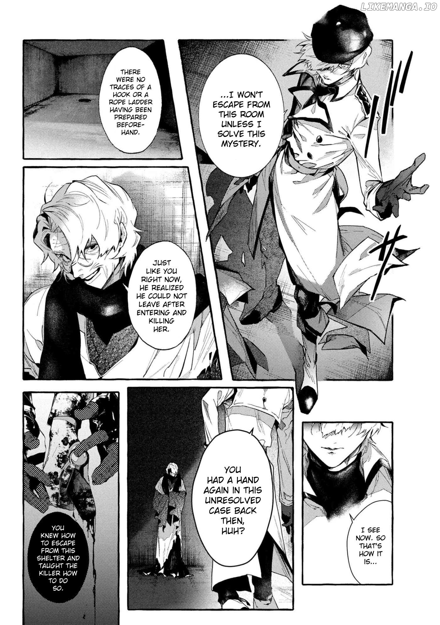 Bungou Stray Dogs Gaiden: Ayatsuji Yukito VS. Kyougoku Natsuhiko Chapter 13 - page 8