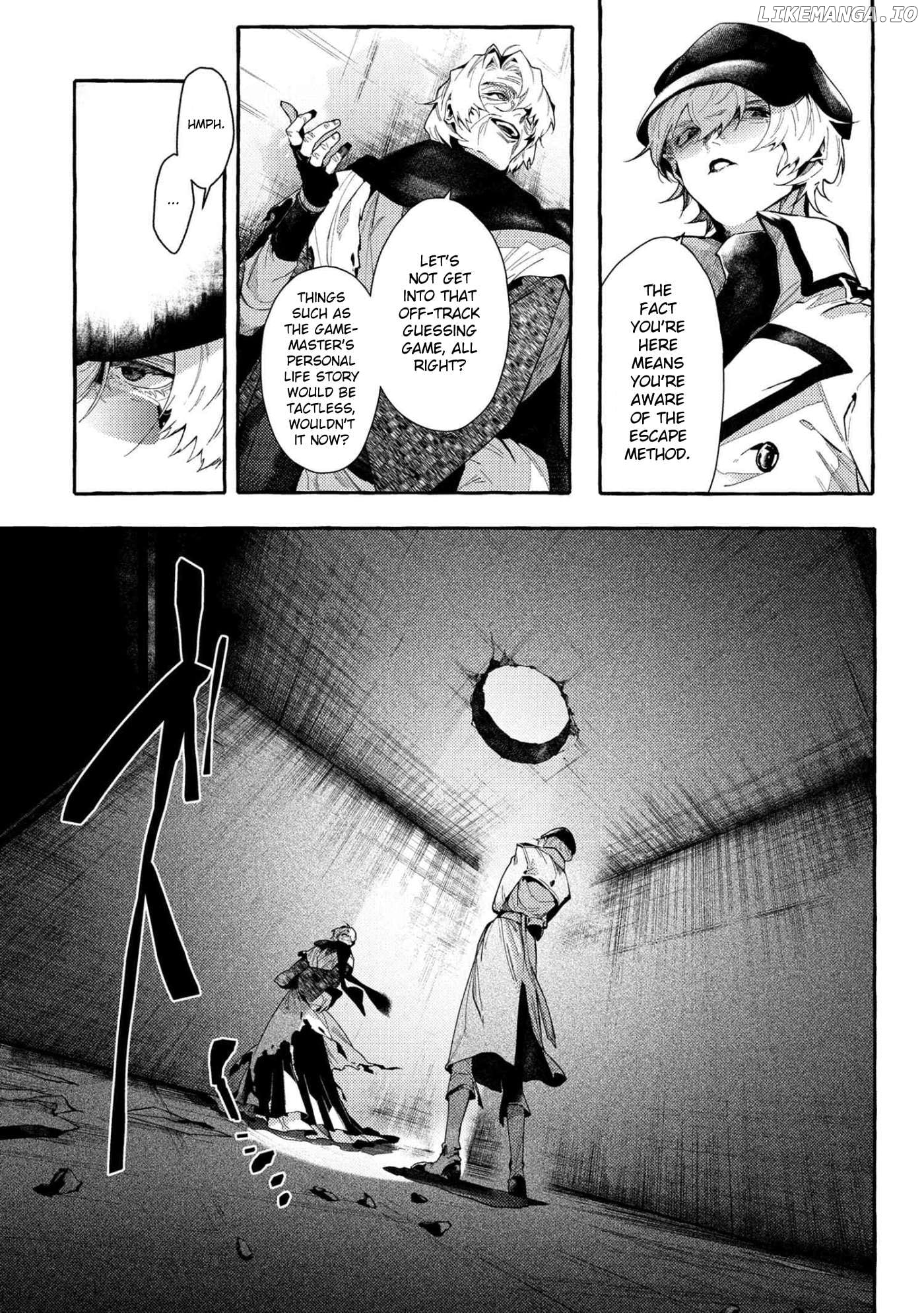 Bungou Stray Dogs Gaiden: Ayatsuji Yukito VS. Kyougoku Natsuhiko Chapter 13 - page 9