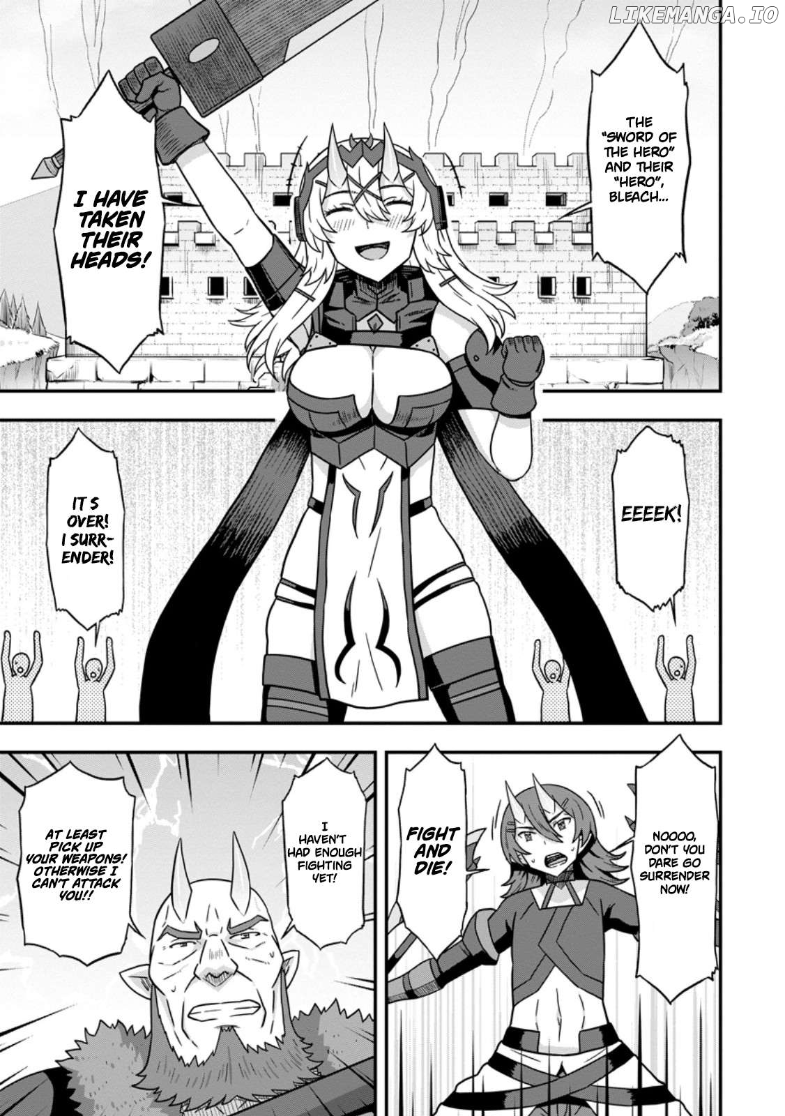 Isekai Saikyou no Yome desu ga, Yoru no Tatakai wa Ore no Hou ga Tsuyoi You desu ~Chiryaku o Ikashite Nariagaru Harem Senki~ Chapter 14 - page 29