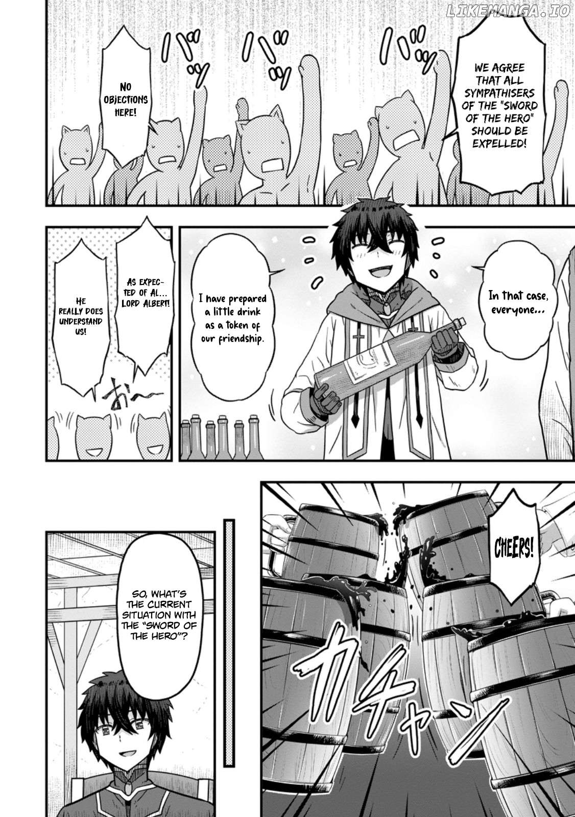 Isekai Saikyou no Yome desu ga, Yoru no Tatakai wa Ore no Hou ga Tsuyoi You desu ~Chiryaku o Ikashite Nariagaru Harem Senki~ Chapter 14 - page 4