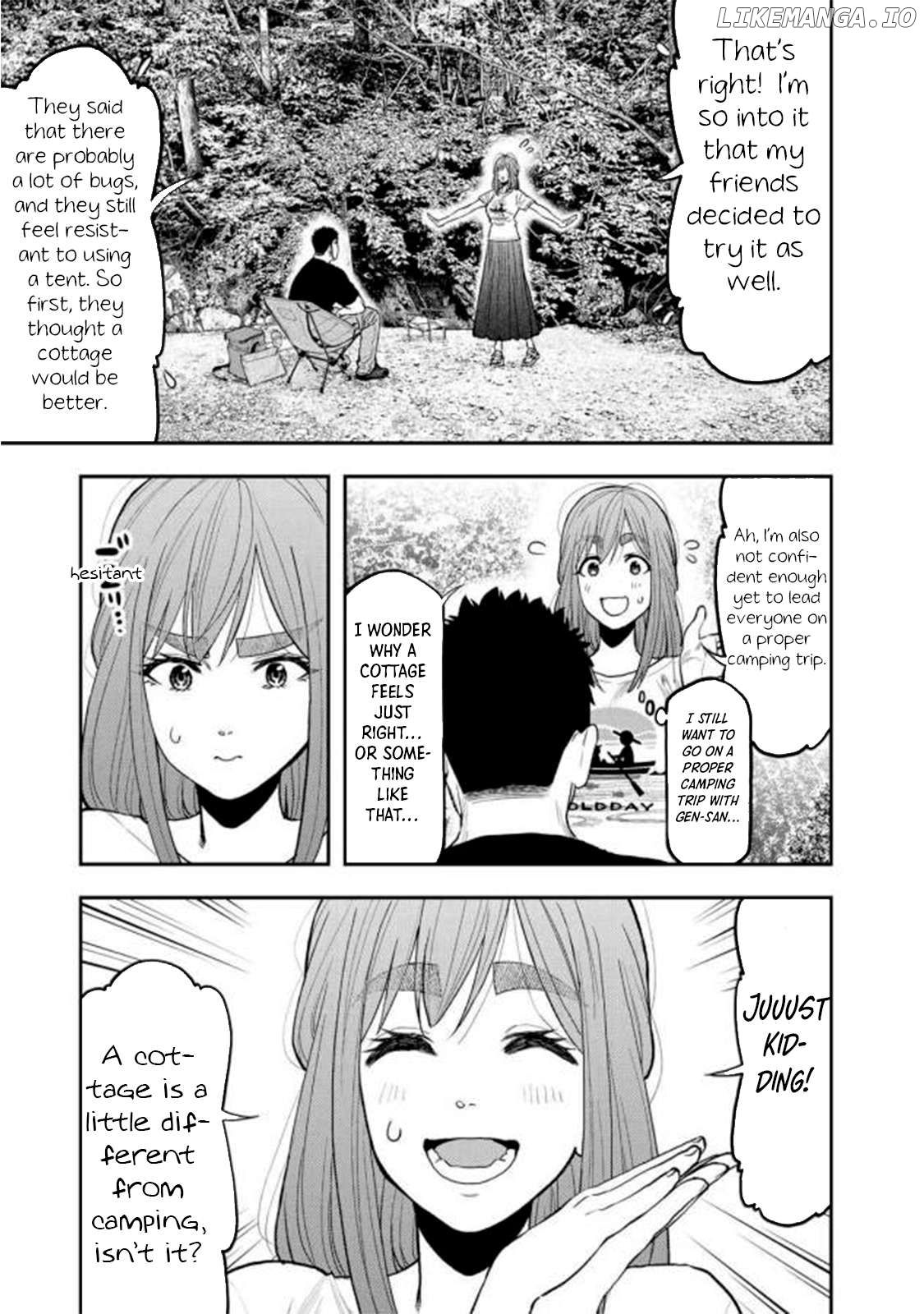Futari Solo Camp Chapter 45 - page 4