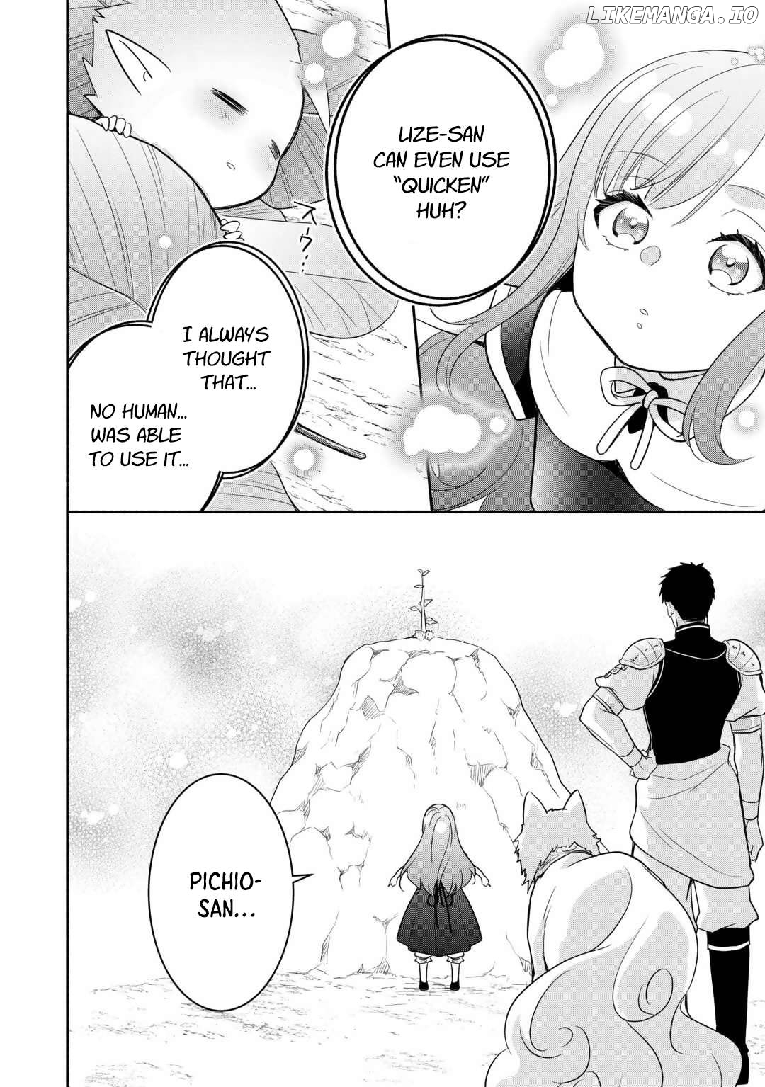 Tensei Youjo. Kamikemono to Ouji to, Saikyou no Ojisan Youhei-dan no Naka de Ikiru. Chapter 15 - page 19