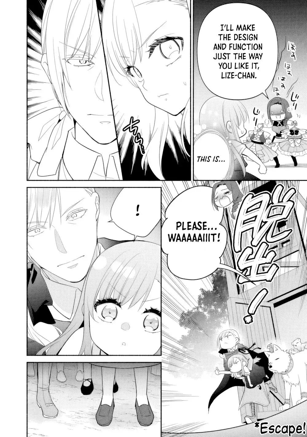 Tensei Youjo. Kamikemono to Ouji to, Saikyou no Ojisan Youhei-dan no Naka de Ikiru. Chapter 16 - page 18