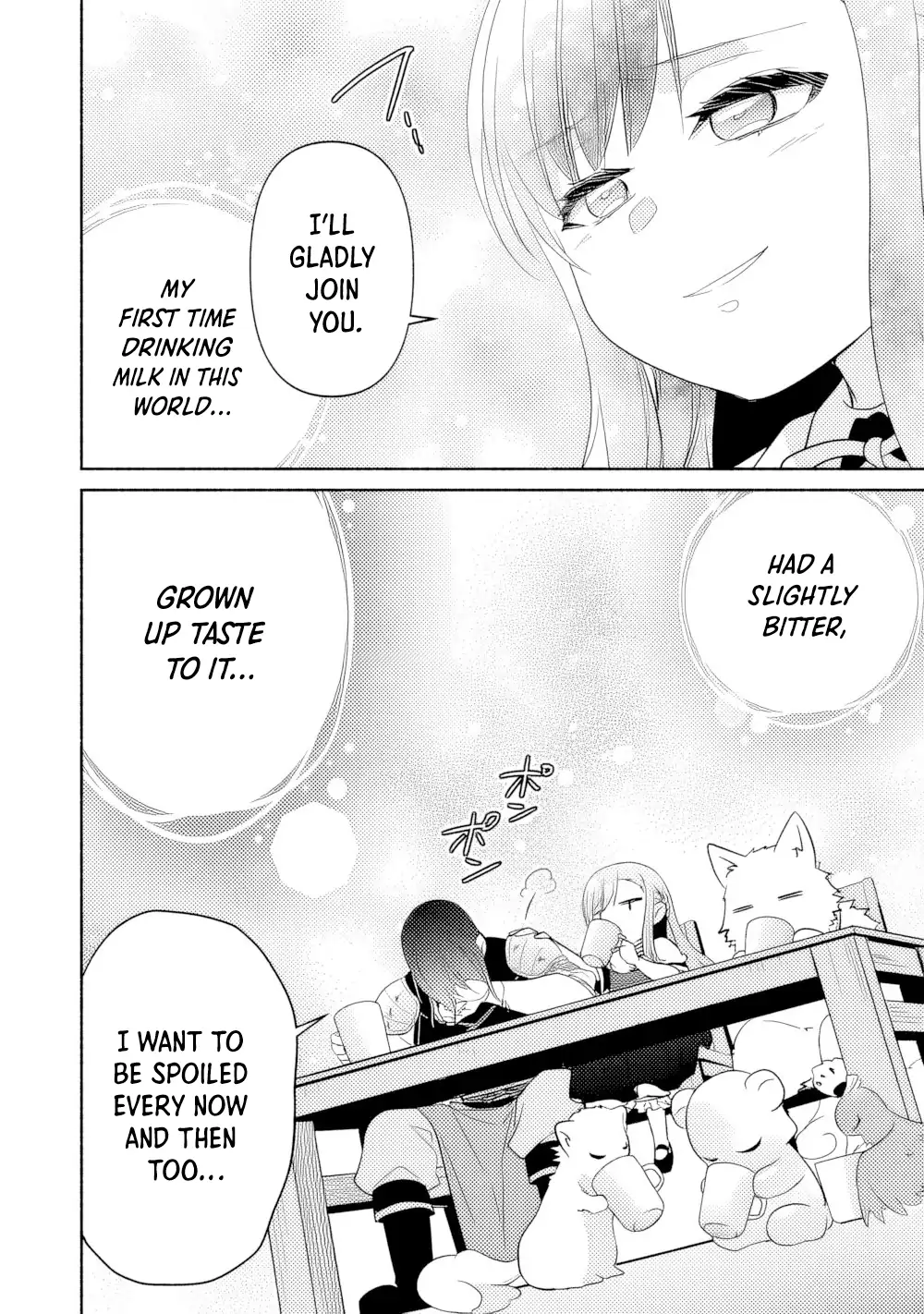 Tensei Youjo. Kamikemono to Ouji to, Saikyou no Ojisan Youhei-dan no Naka de Ikiru. Chapter 16 - page 24