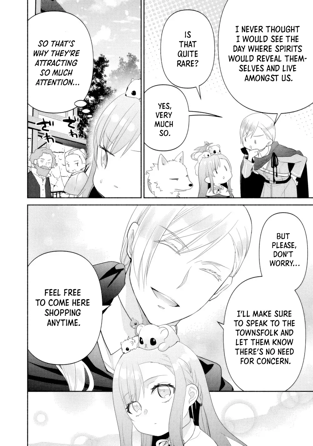 Tensei Youjo. Kamikemono to Ouji to, Saikyou no Ojisan Youhei-dan no Naka de Ikiru. Chapter 16 - page 2