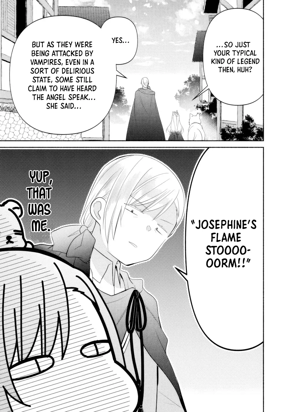 Tensei Youjo. Kamikemono to Ouji to, Saikyou no Ojisan Youhei-dan no Naka de Ikiru. Chapter 16 - page 5