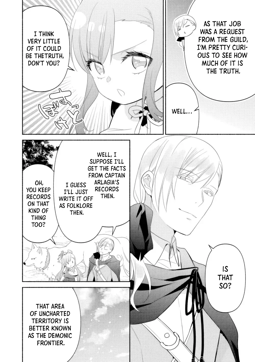 Tensei Youjo. Kamikemono to Ouji to, Saikyou no Ojisan Youhei-dan no Naka de Ikiru. Chapter 16 - page 6