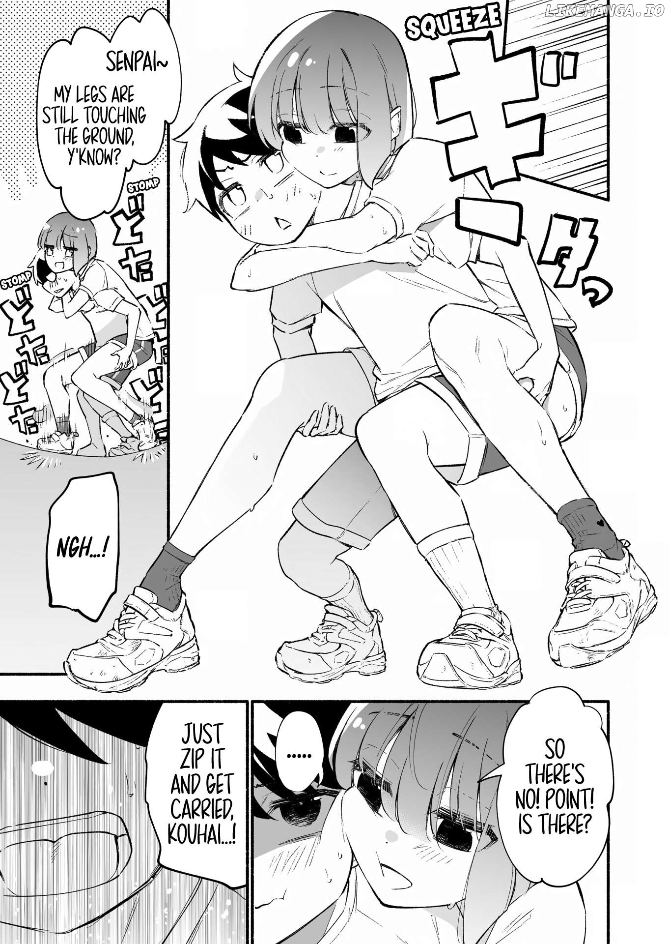 Until The Tall Kouhai (♀) And The Short Senpai (♂) Relationship Develops Into Romance Chapter 34 - page 5