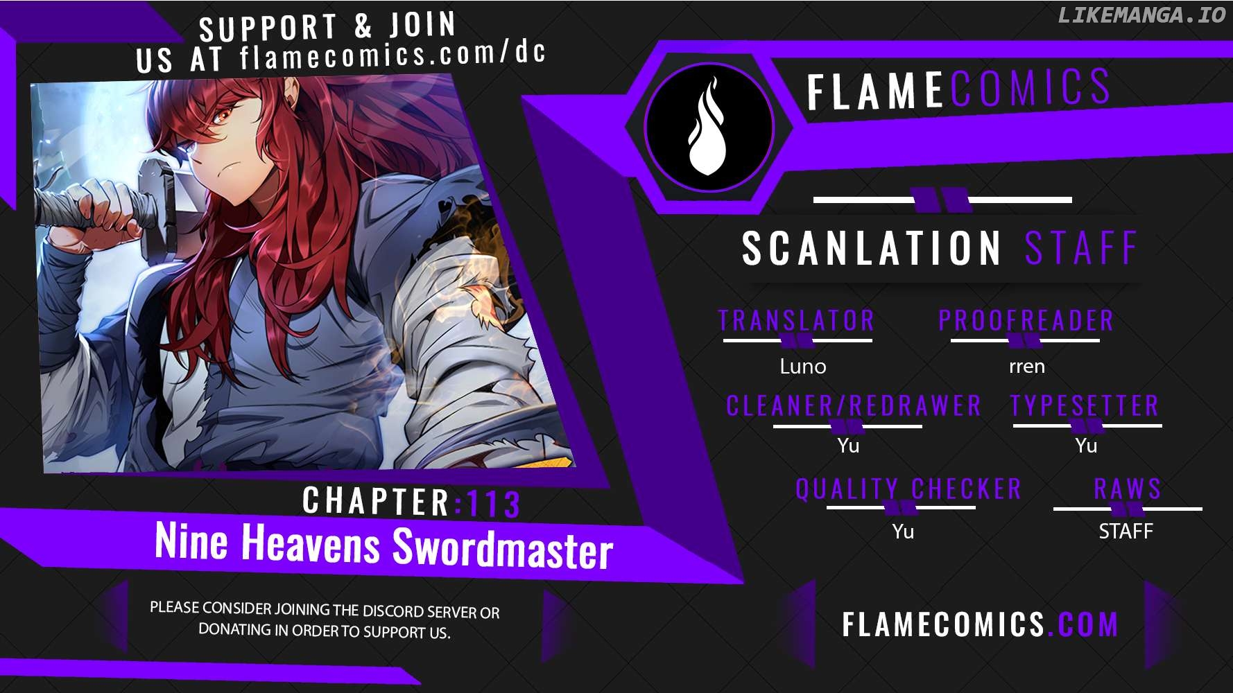 The Nine Heavens Swordmaster Chapter 113 - page 1